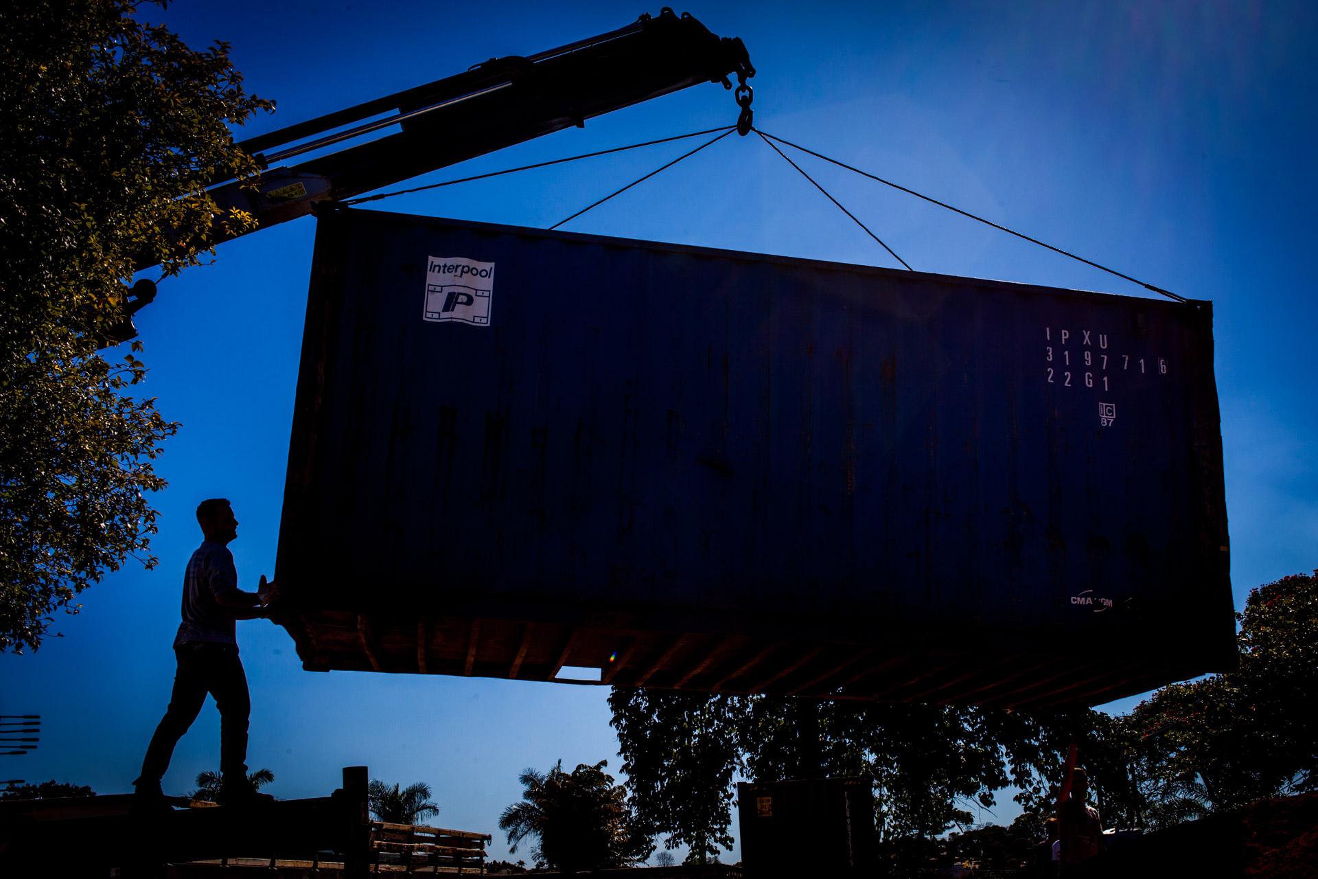 Belo Horizonte - MG ,  13 de Julho de 2015 

Obras de construção da Casa Cor 2015 

Foto: Pedro Gontijo/Tino Cultural