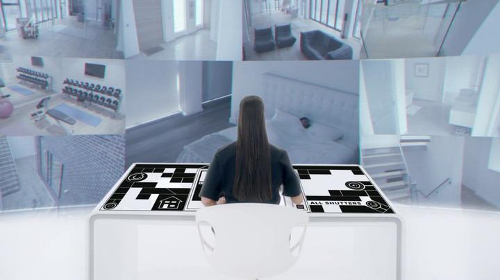 Reprodução Casa do Futuro do episódio de Black Mirror, "White Christmas".