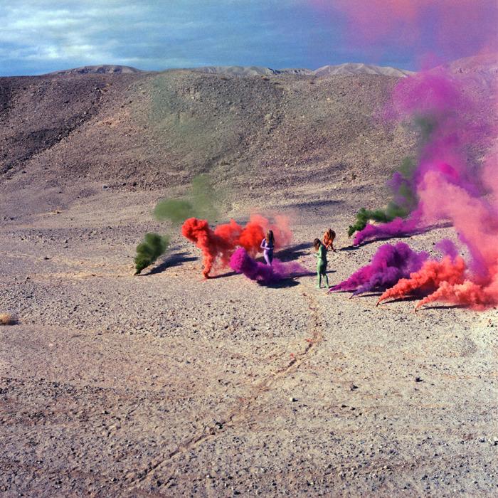 Judy Chicago, Smoke Bodies, 1972.