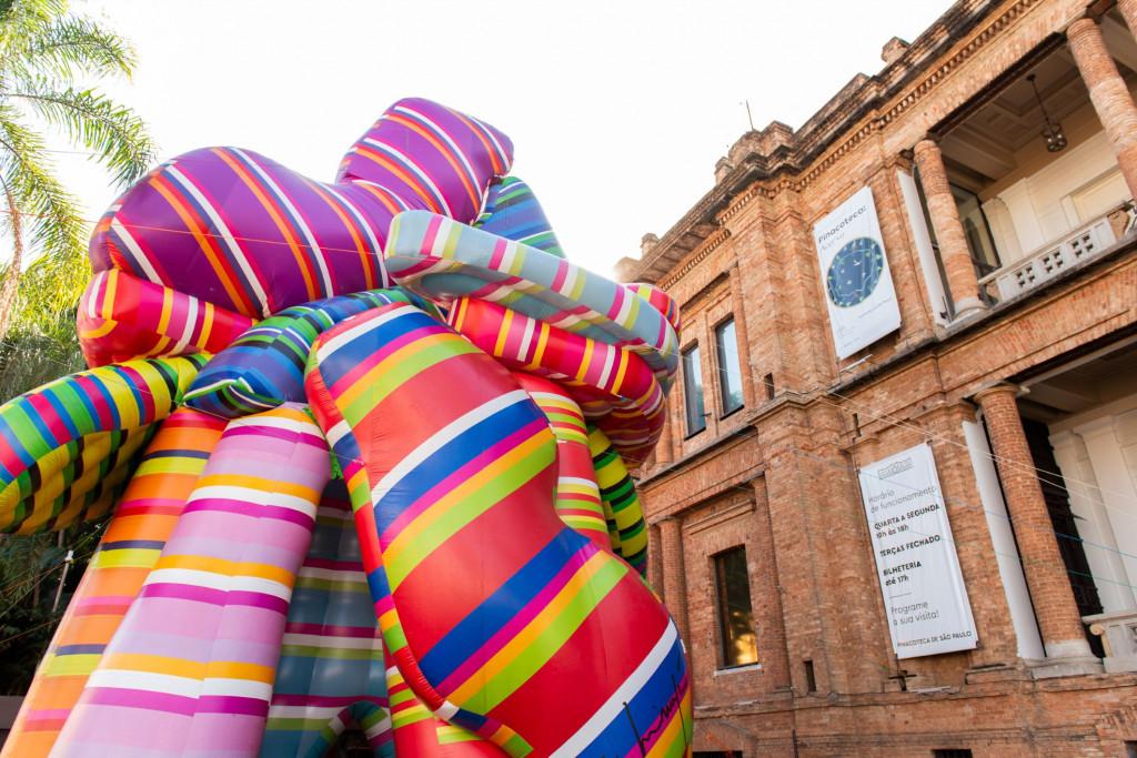 'Escultura de los deseos' [Escultura dos desejos] (2022), por Marta Minujin na Pinacoteca SP/