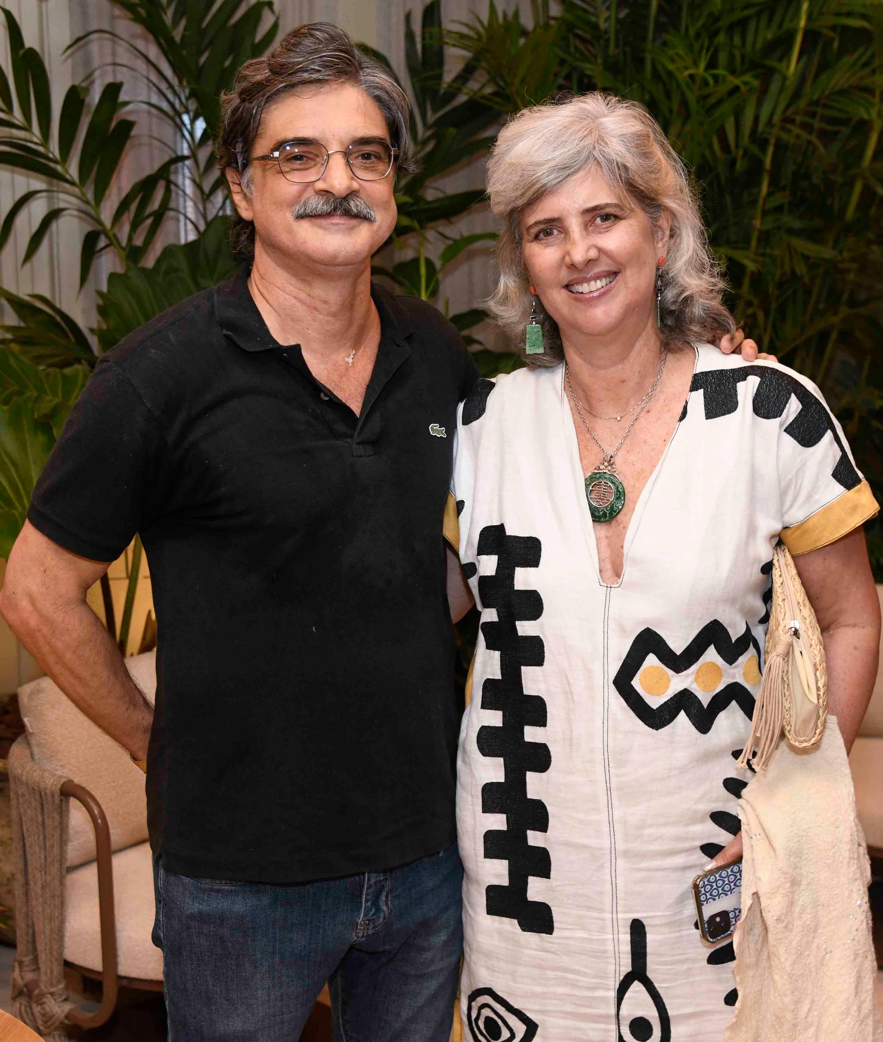 Gustavo Portela e Kika Gama Lobo