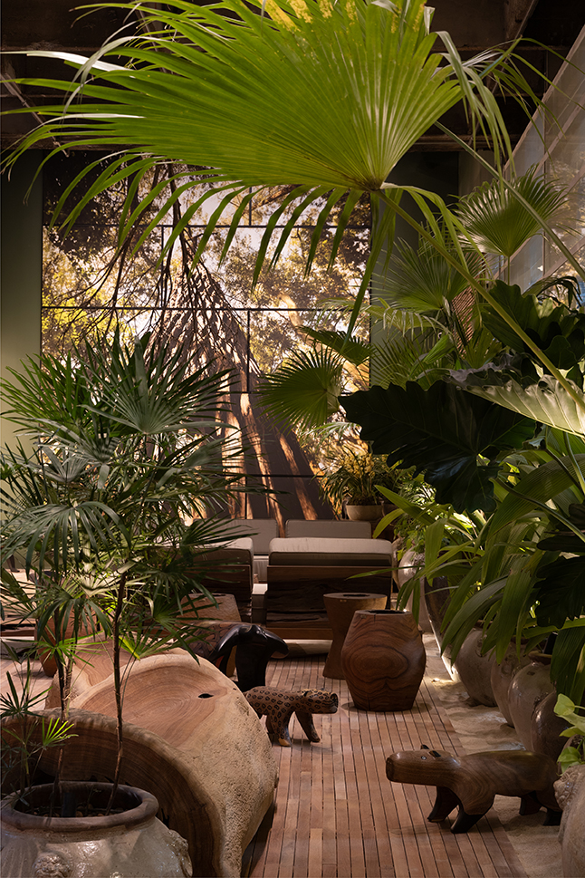 The Tekohá square, designed by landscape architect Luciano Zanardo, was one of the spaces with free visitation in 2024.