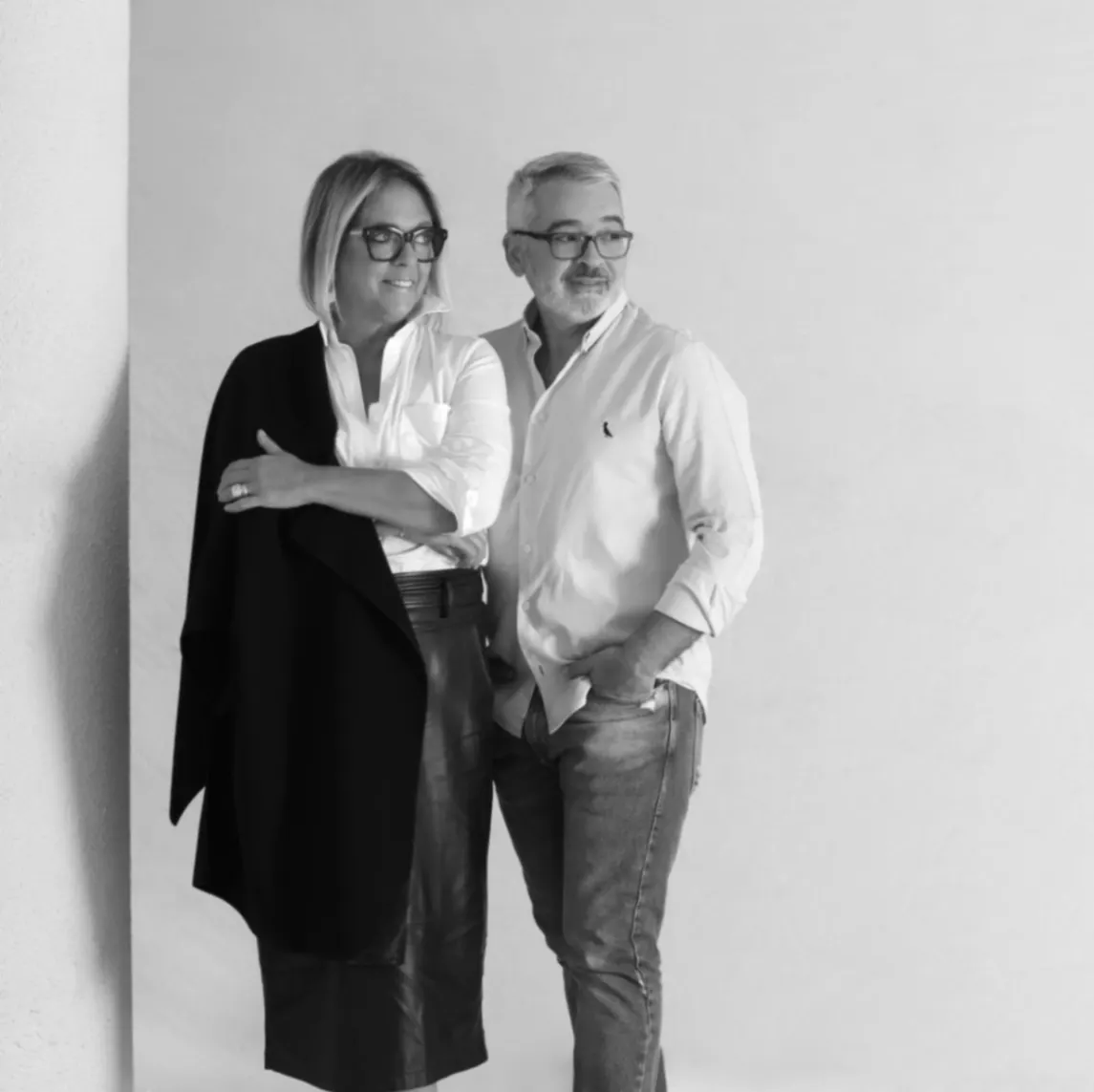 Tota Penteado e Ricardo Caminada