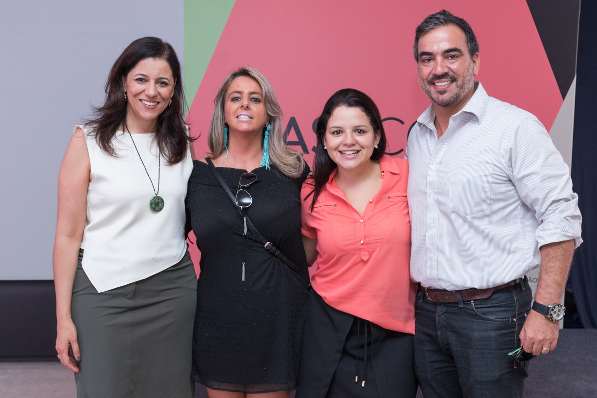 Cleide Gomes, Ana Porto, Raquel Alice e Cadu Torres