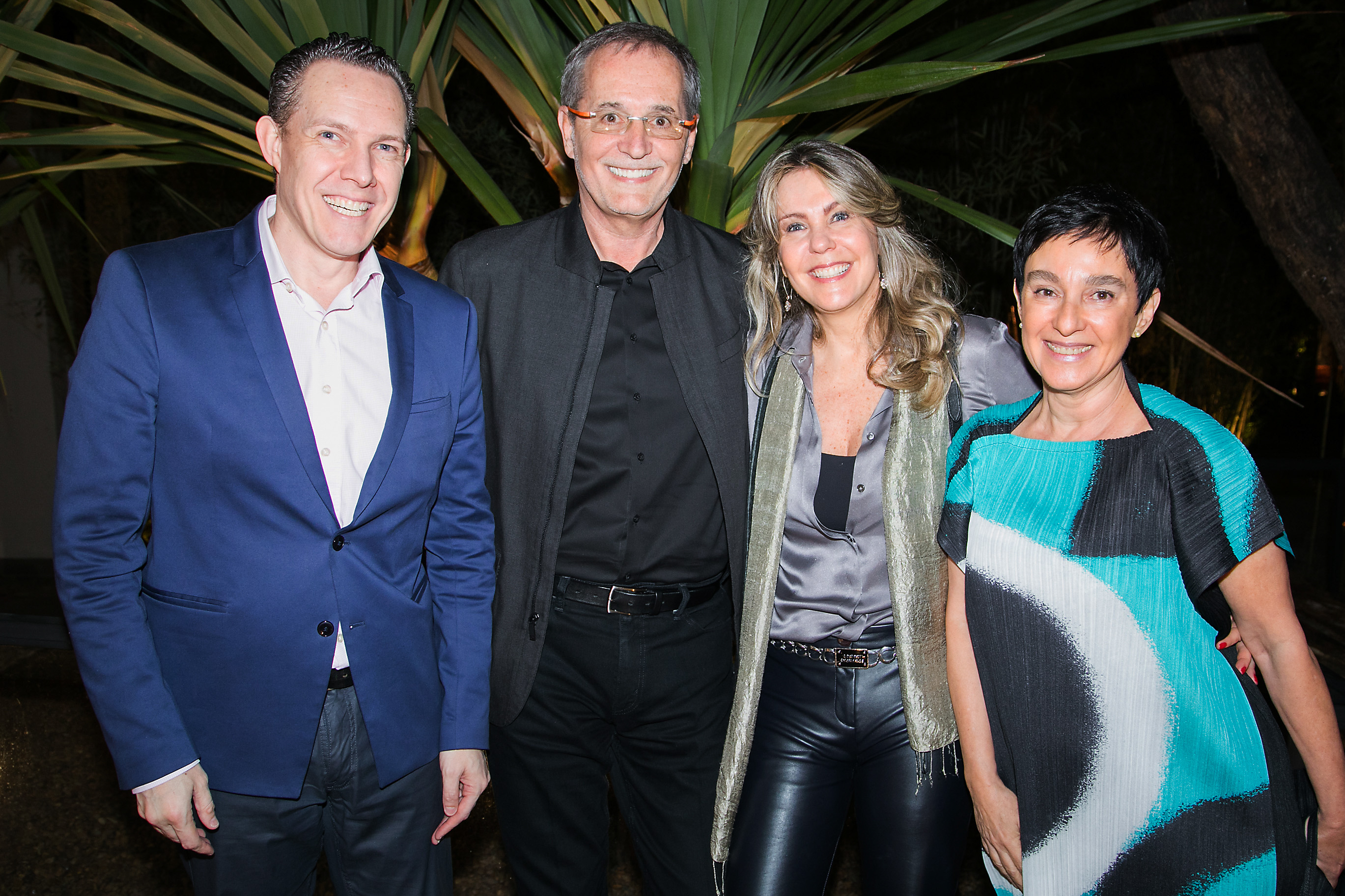 Fernando Nogueira, Walter Longo, Cristina Partel e Lívia Pedreira