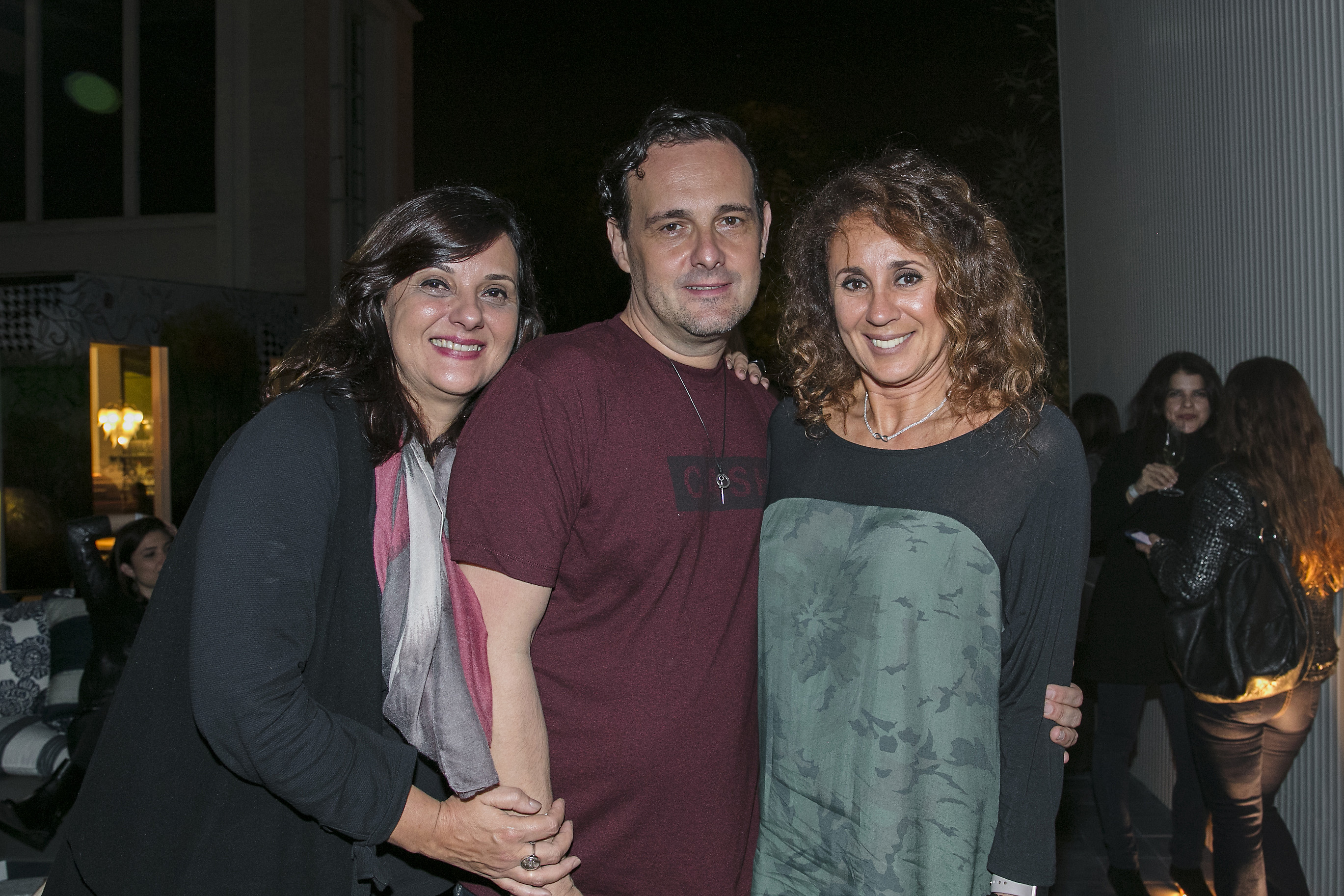 Silvia Peskir, Marcelo Lima e Monica Barbosa
