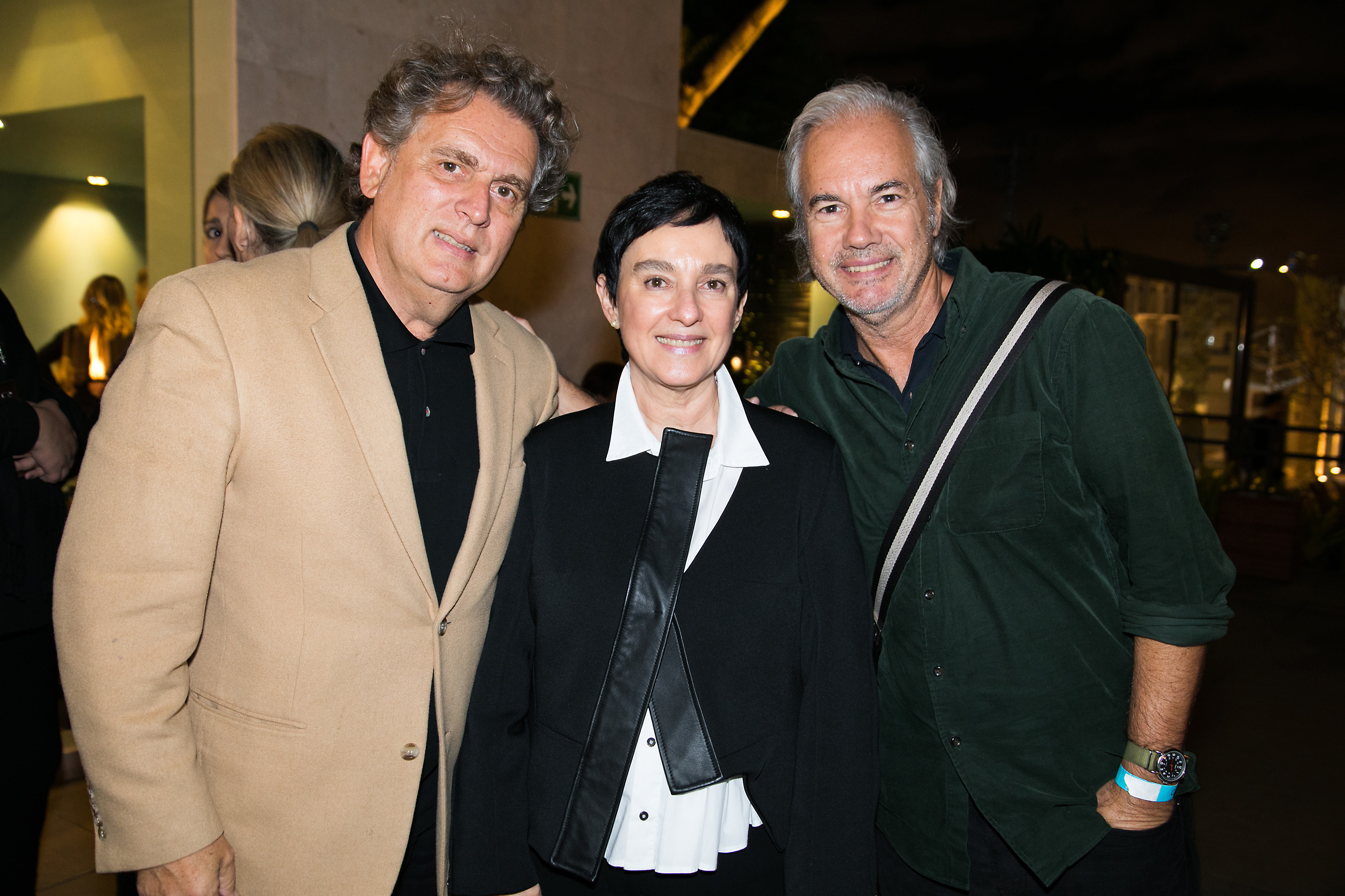 Angelo Derenze, Livia Pedreira e Tuca Reinés