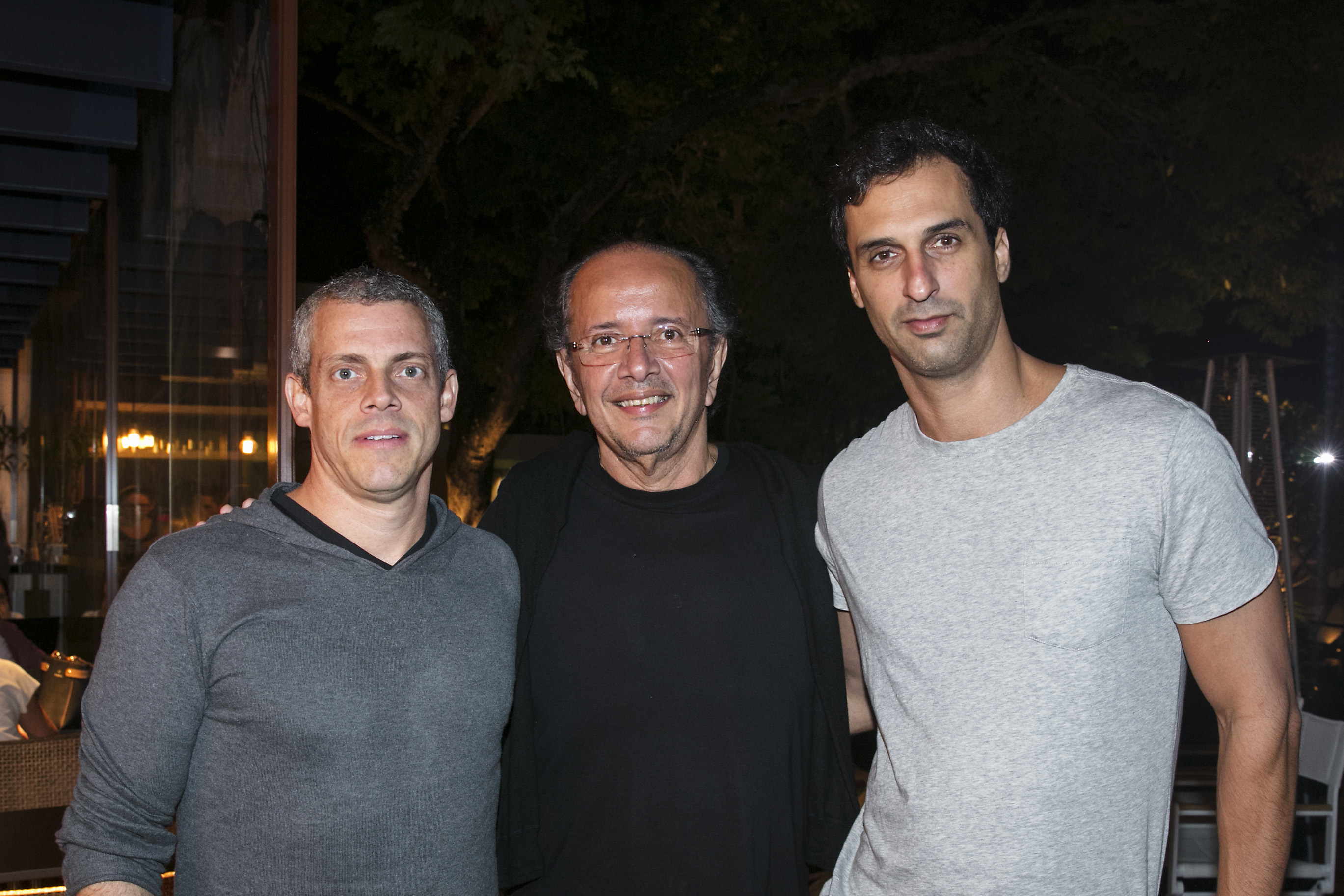 Hugo Schwartz, David Bastos e Alexandre