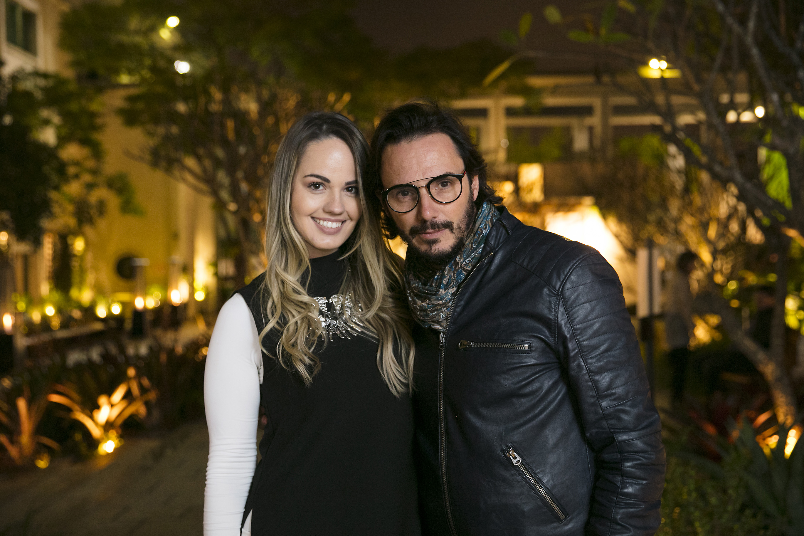 Ricardo Pessuto e Carol Cantelli