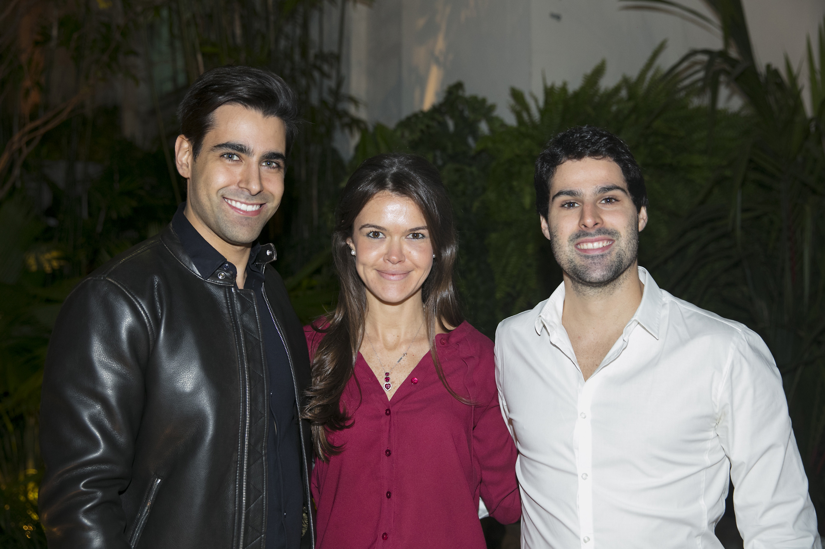 Alexandre Dal Fabbro, Mariana Dávila e Felipe Ferraz