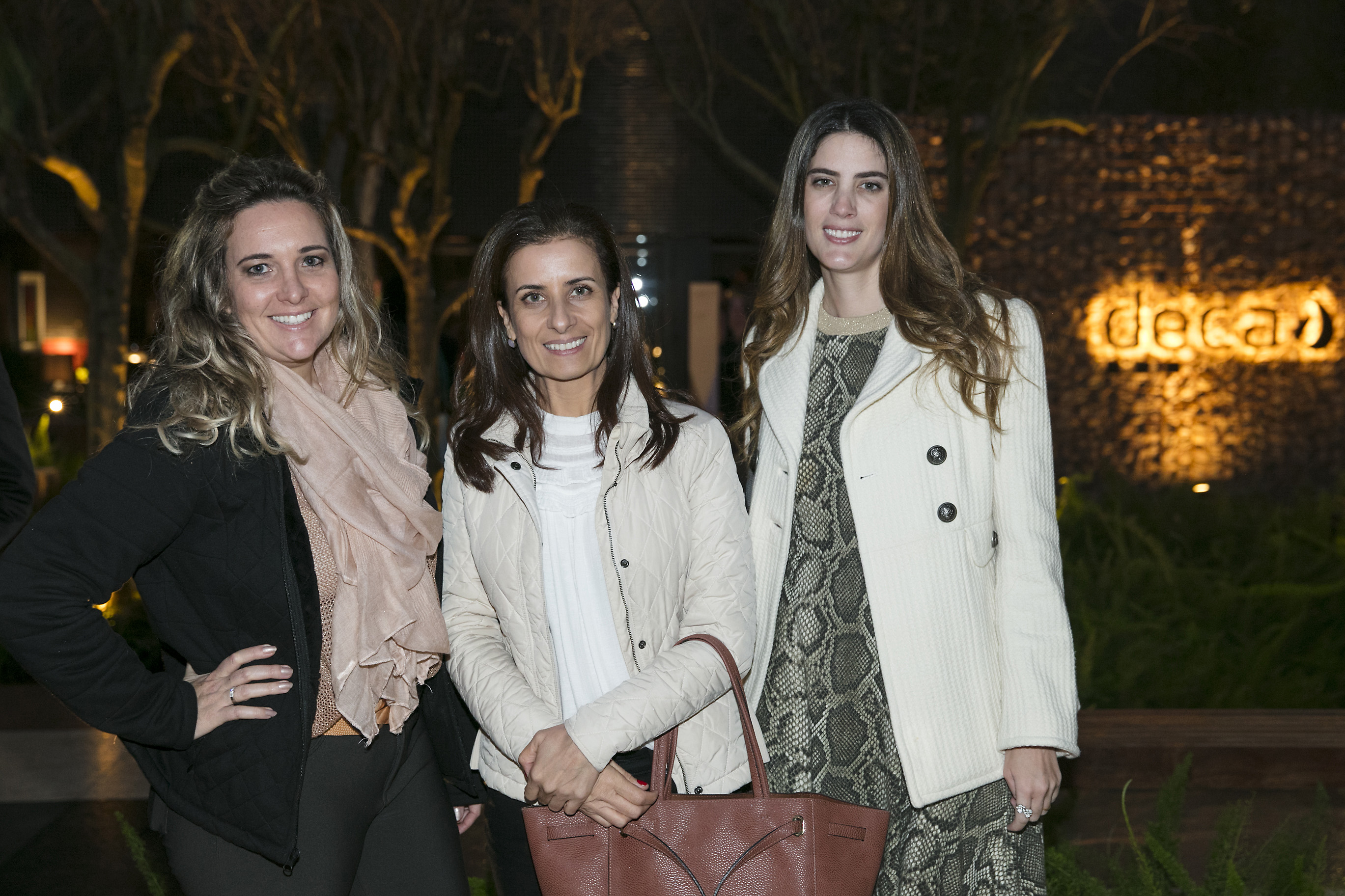 Daniela Colnaghi, Alexandra Cabral e Leticia Ruivo