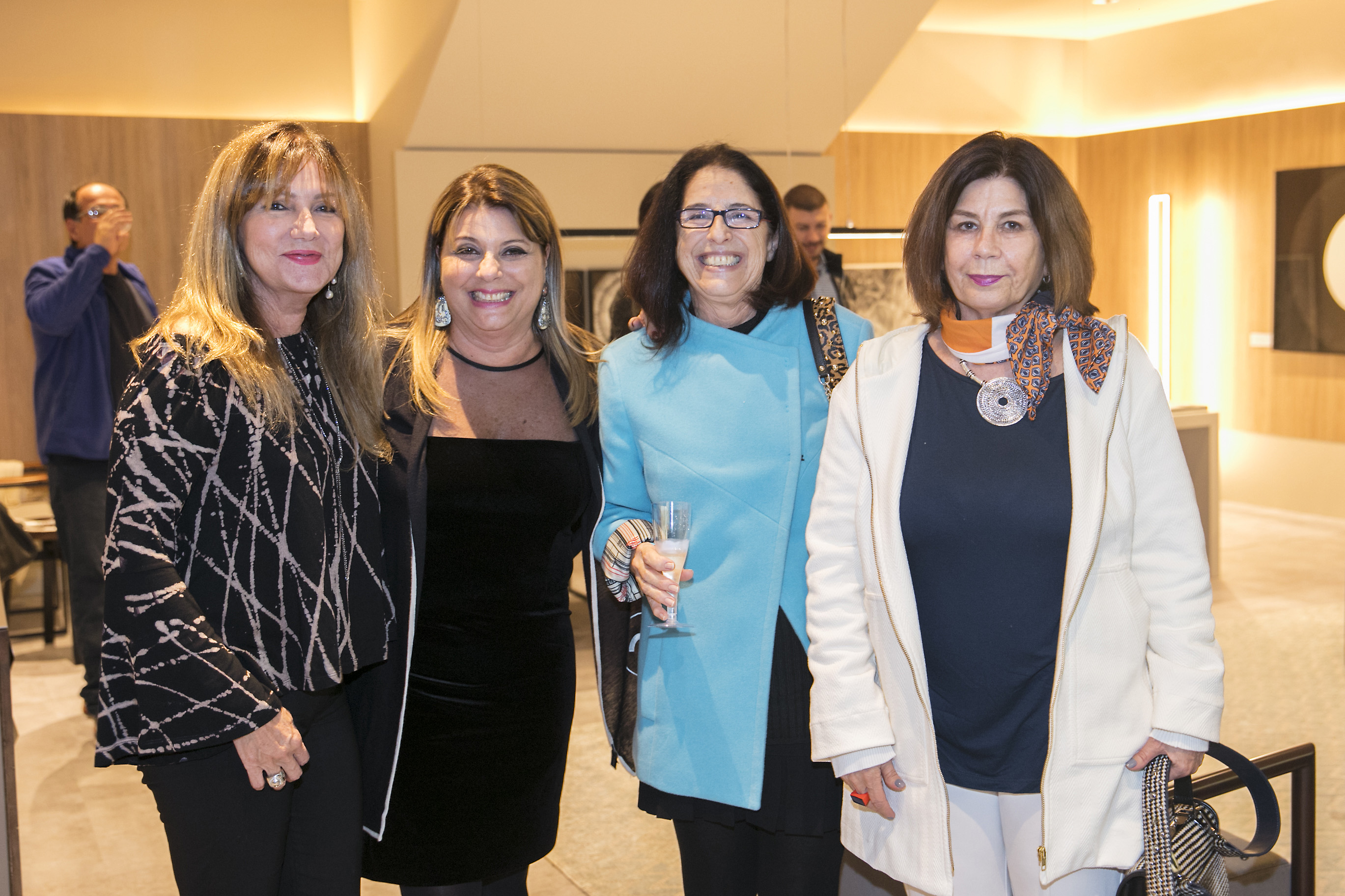 Ofelia de Arruda, Marília Veiga, Priscila Lagoa e Marilene Pottes