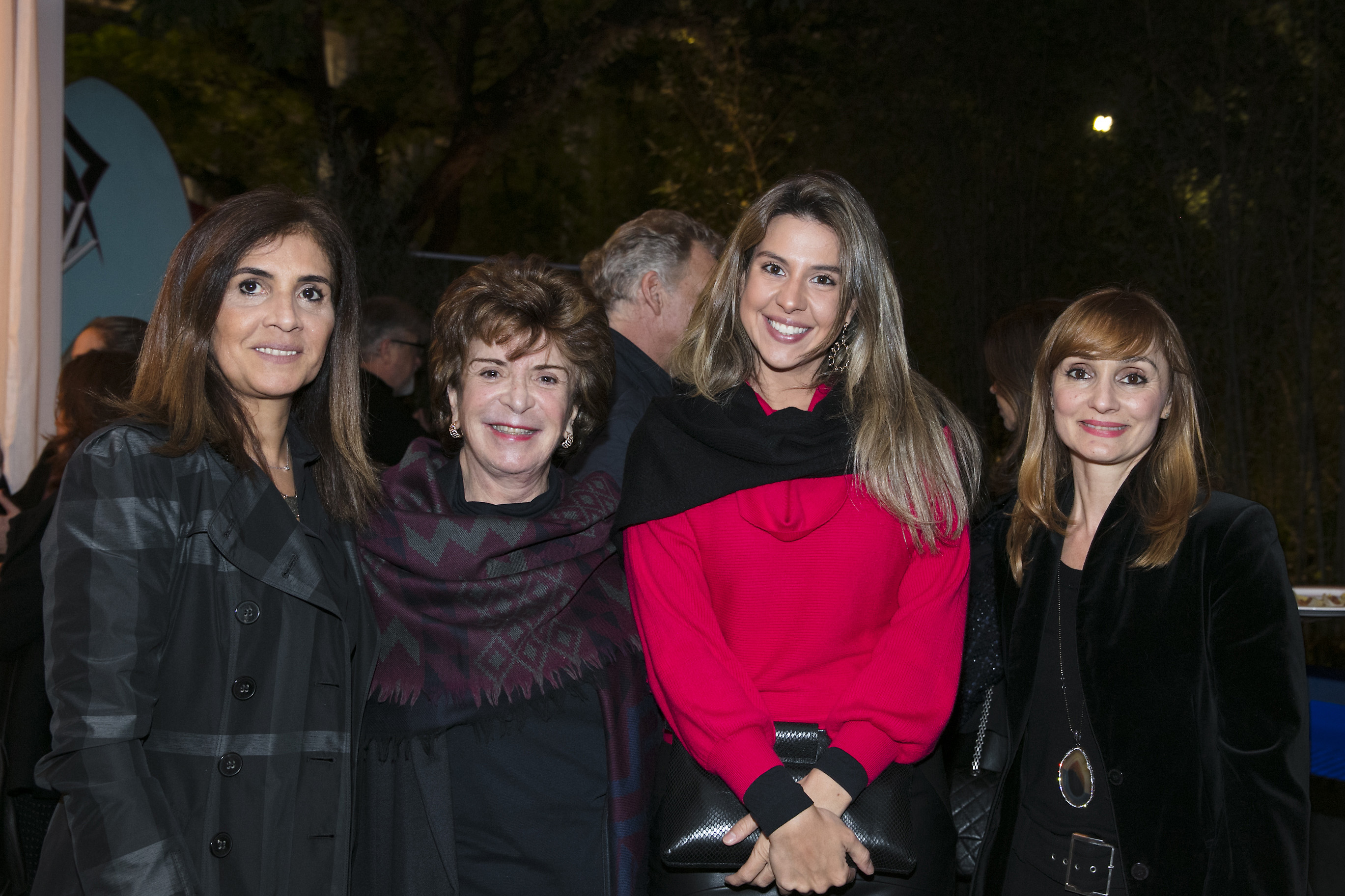 Vania Araujo, Judith Rosenhek, Bia Abreu e Andrea Marins