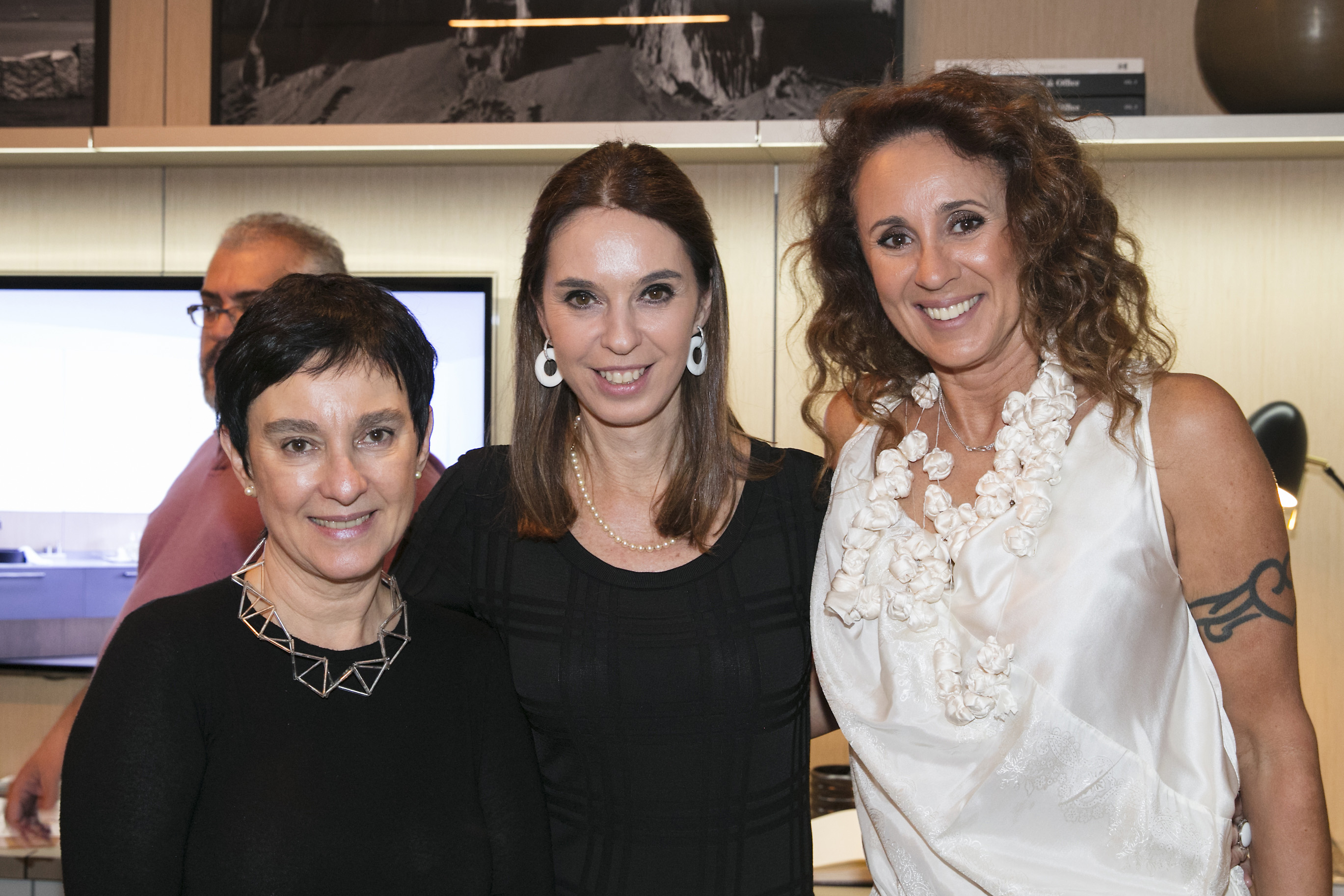 Livia Pedreira, Esther Schattan e Monica Barbosa