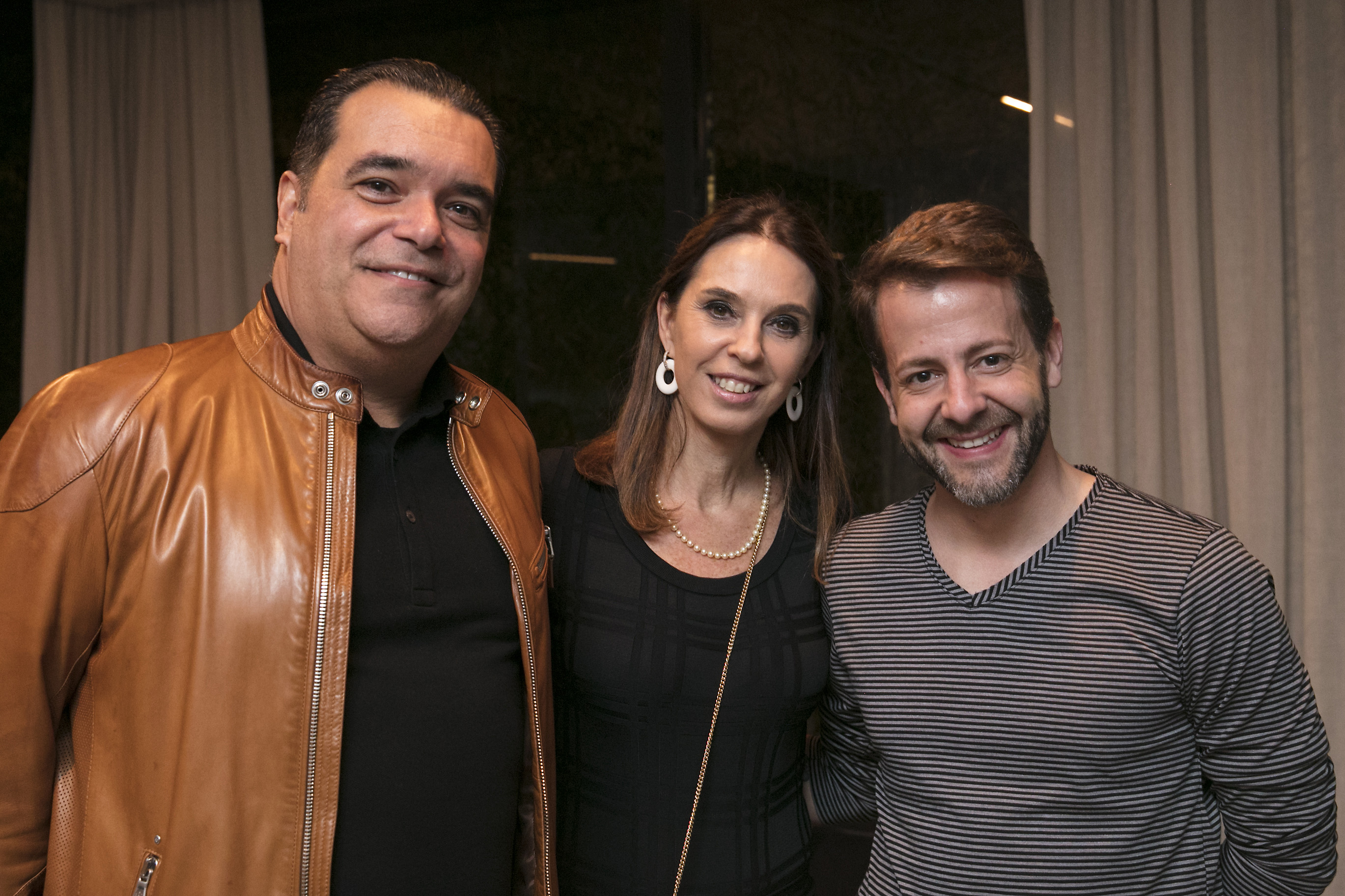 Tarcisio Ximennez, Esther Schattan e Marcos Amorosino