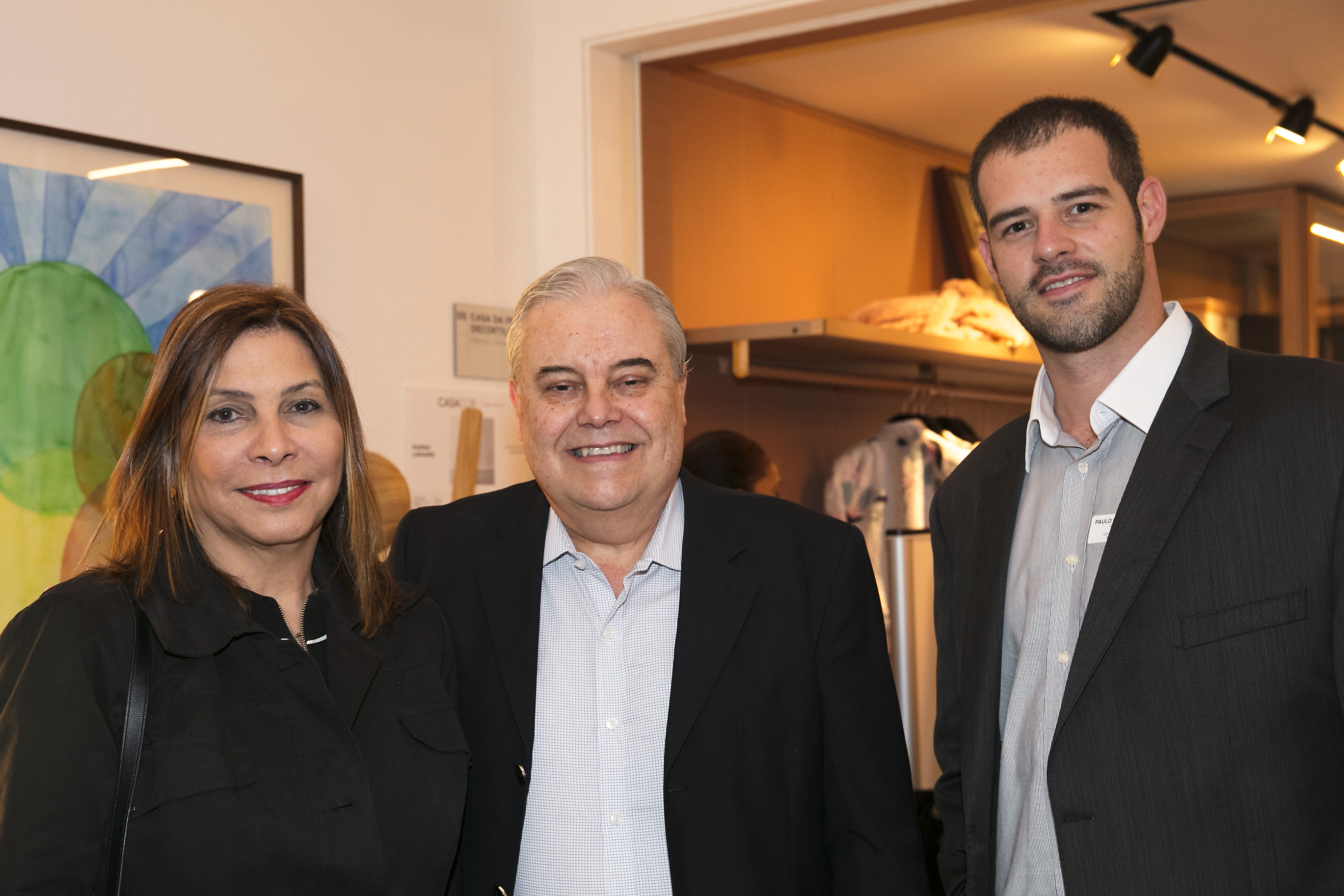 Sara Sguillaro, Jose Eduardo Barreto e Paulo Meireles