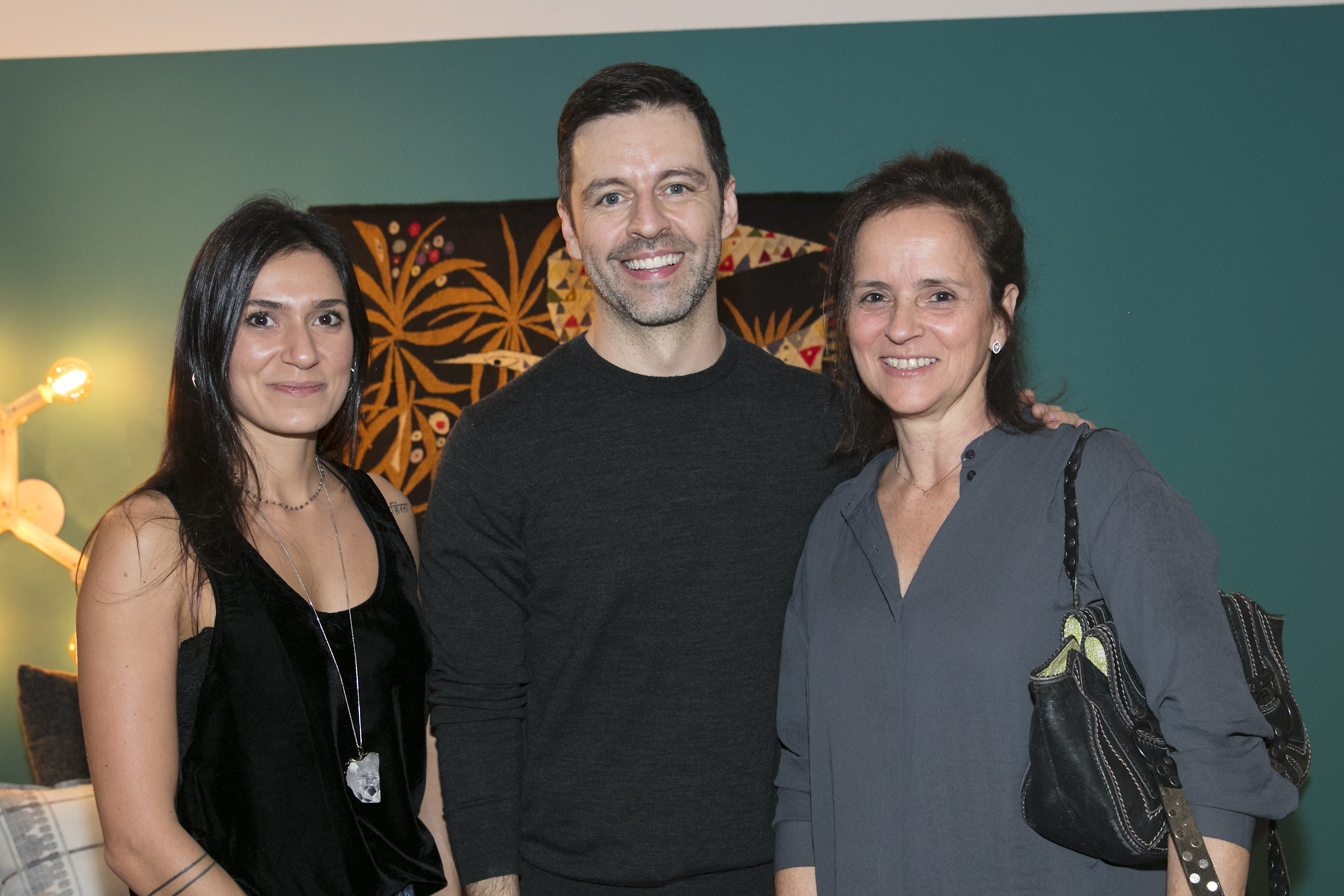 Lais Delbianco, Maurício Arruda e Patricia Quentel