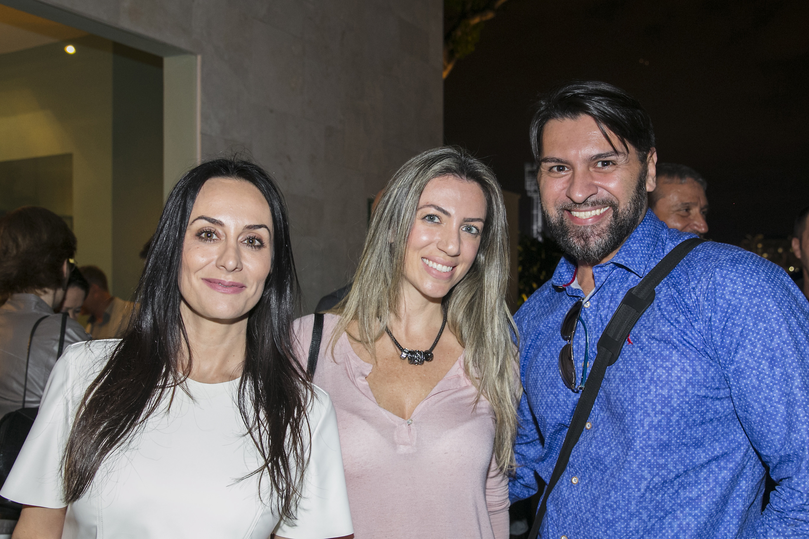 Tati Pedtini, Carol Nicolini e Gil Farah