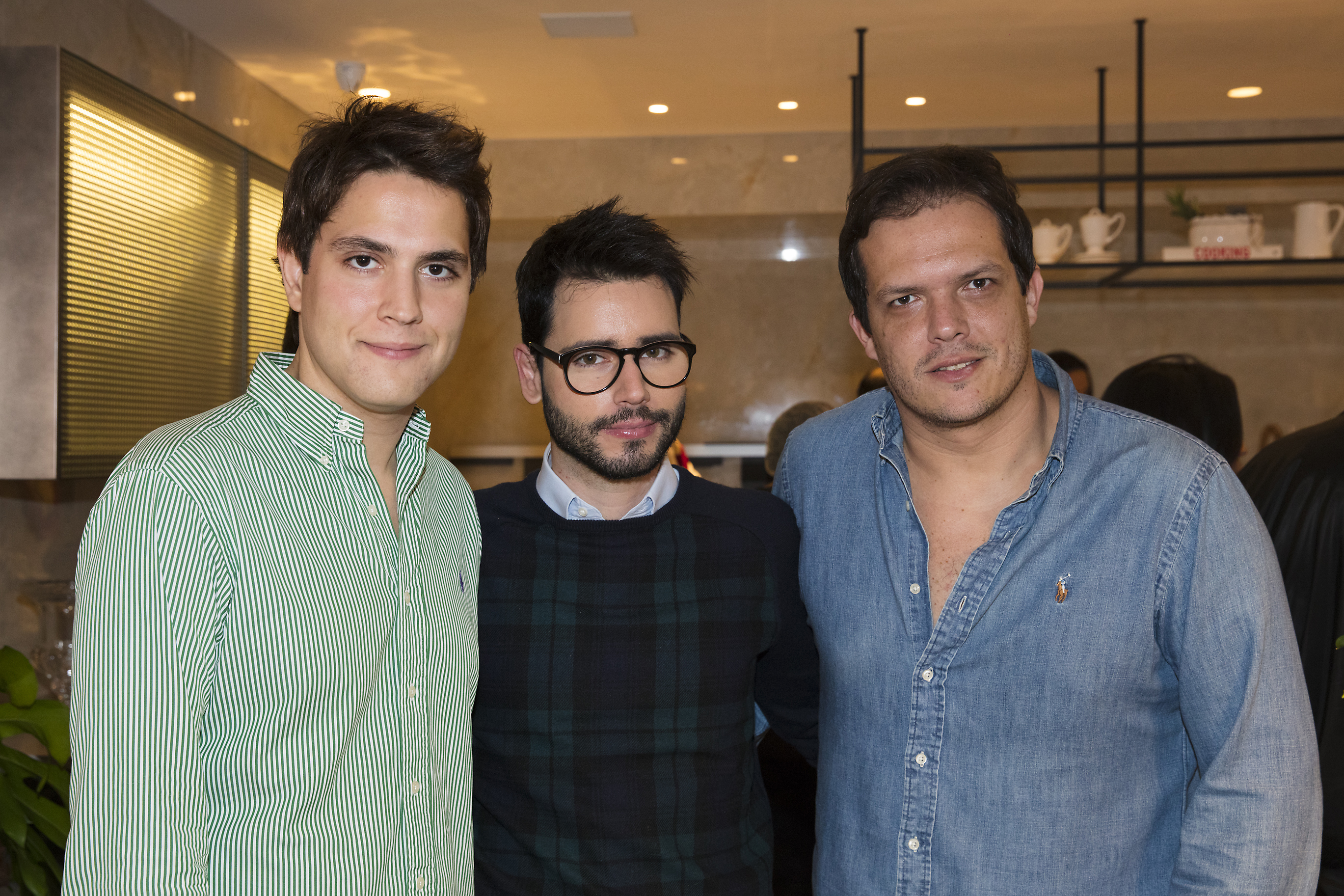 Paulo Azevedo, Bruno Gap e Gustavo Paschoalim