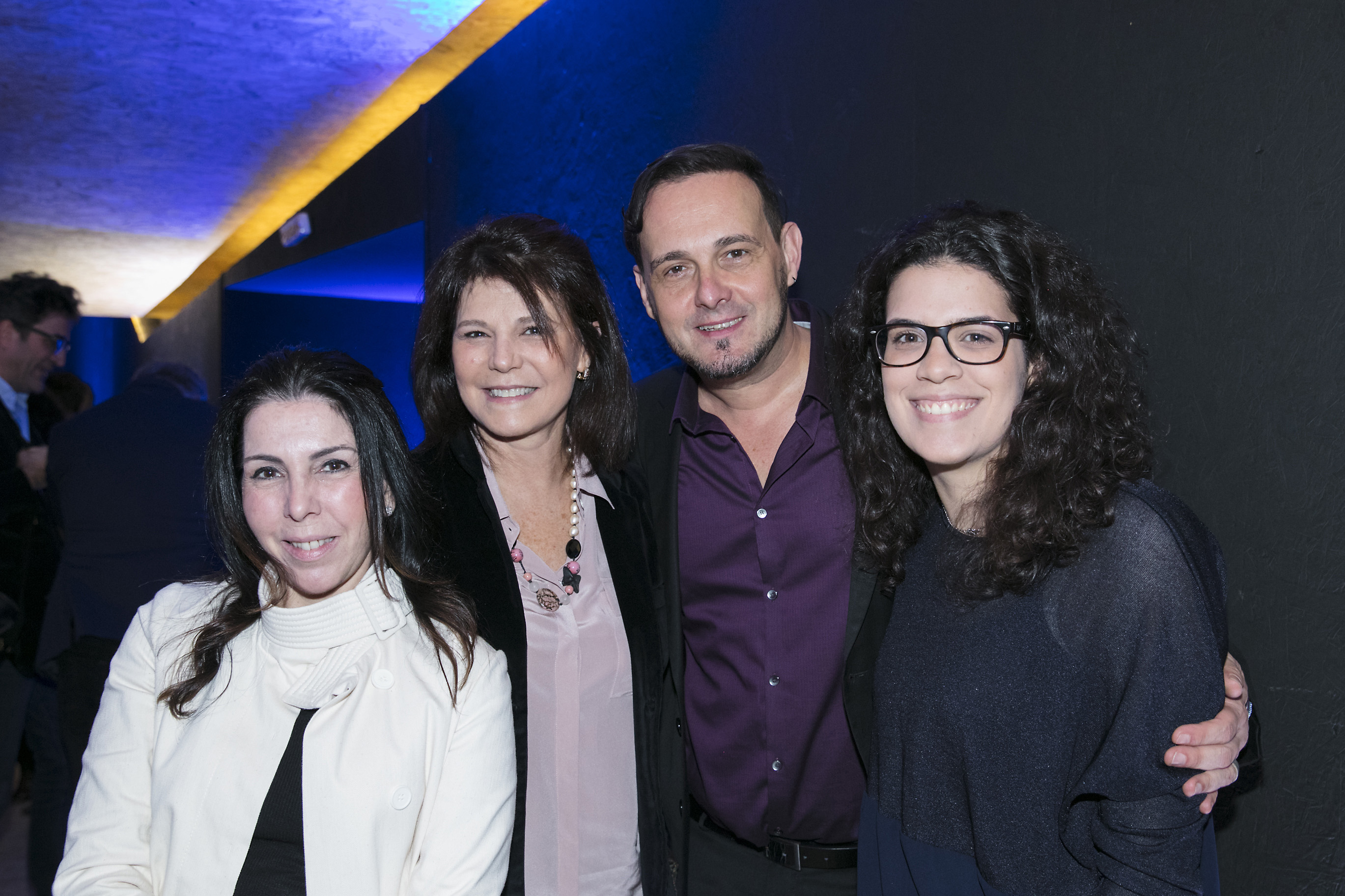 Paola Ribeiro, Paula Neder, Marcelo Lima e Ananda Portela