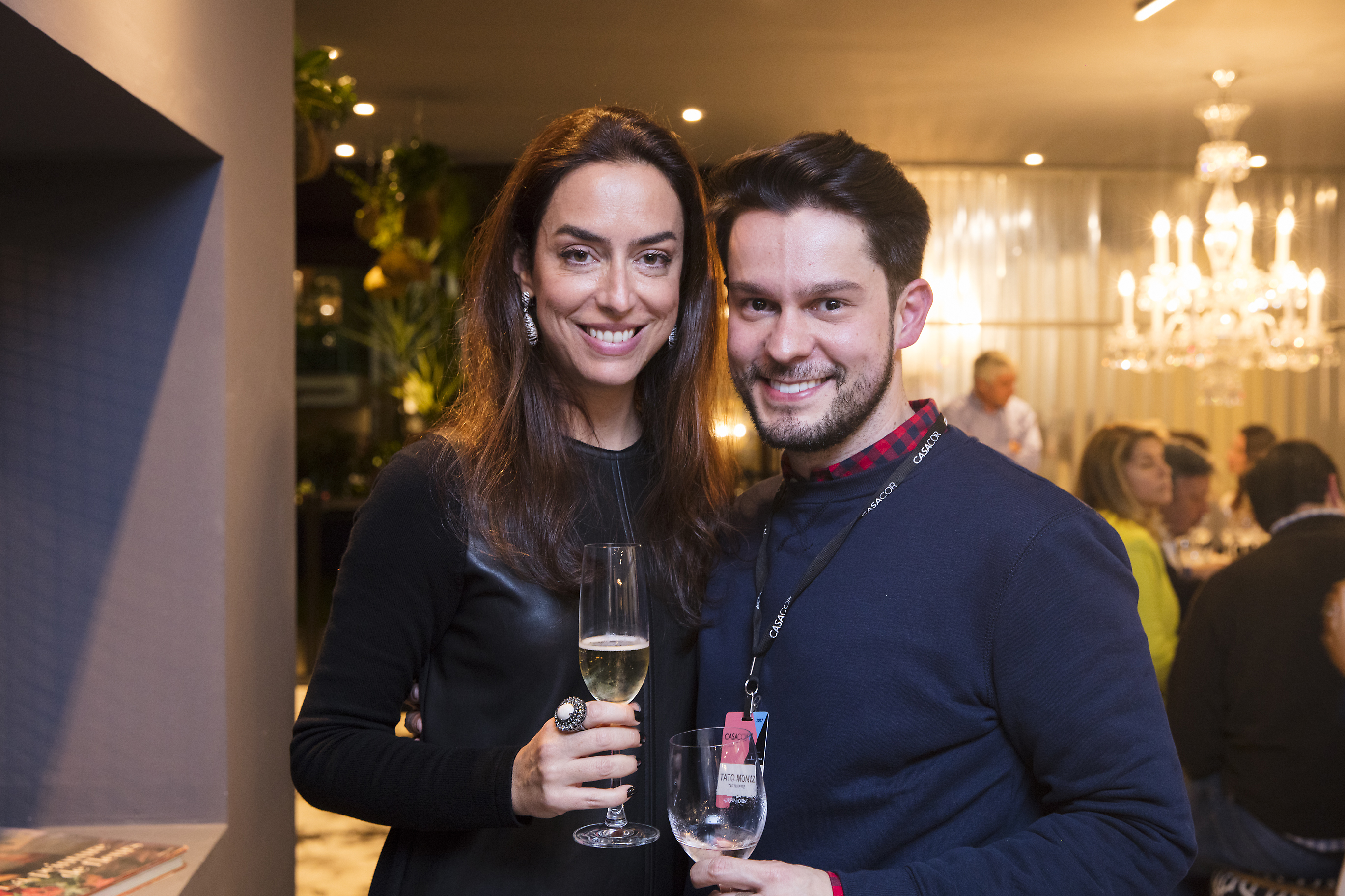 Tato Moniz e Fernanda Cestari