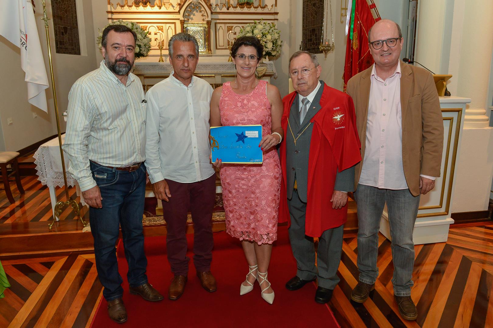 Jonas Silveira, Luiz e Francis Bernardo, o provedor da IDES Ademar Cirimbelli e Renato de Souza Marques.