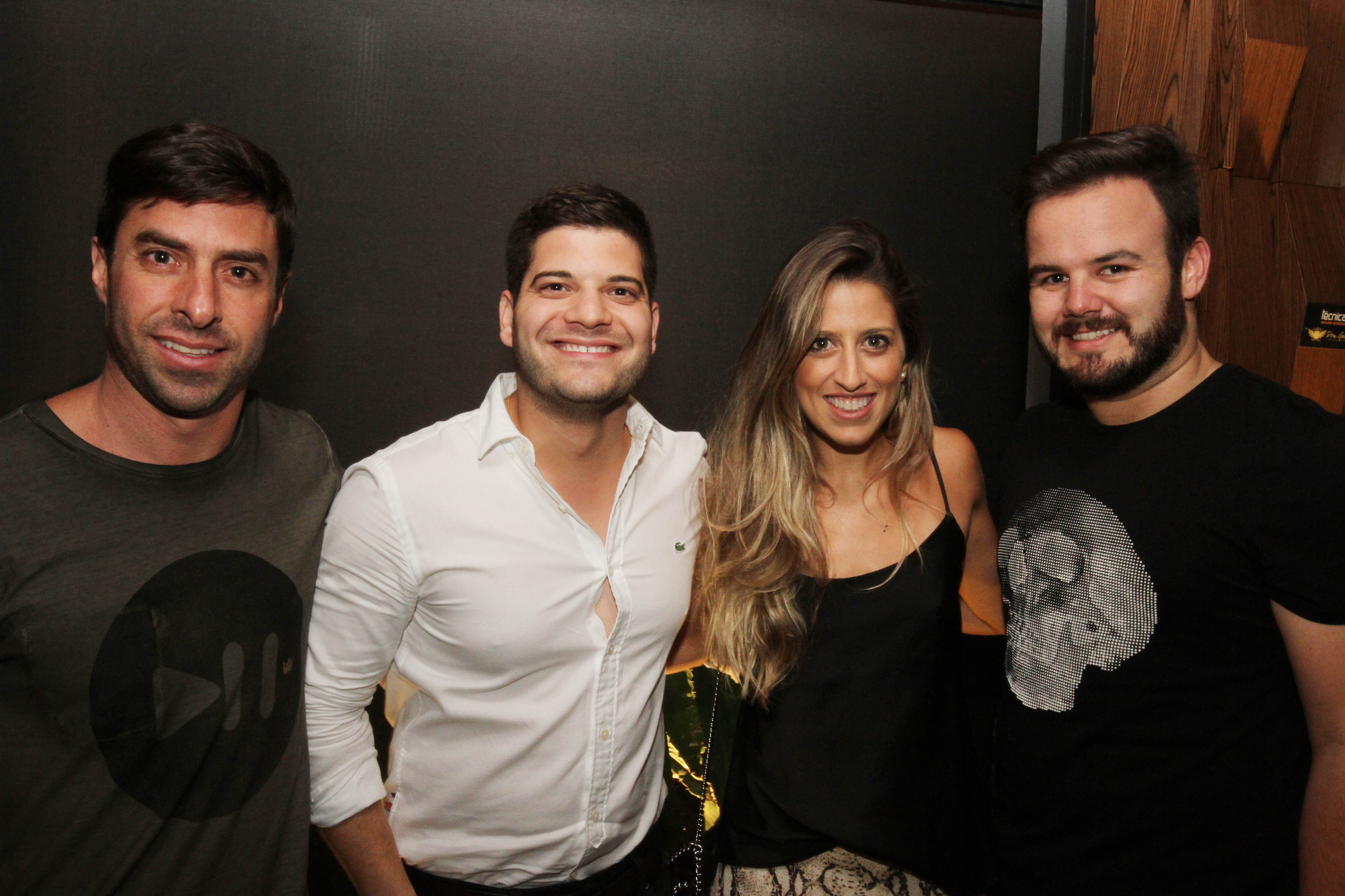 Erick Ribeiro, Jefferson Coelho, Gabriela Gontijo e Plínio Barros