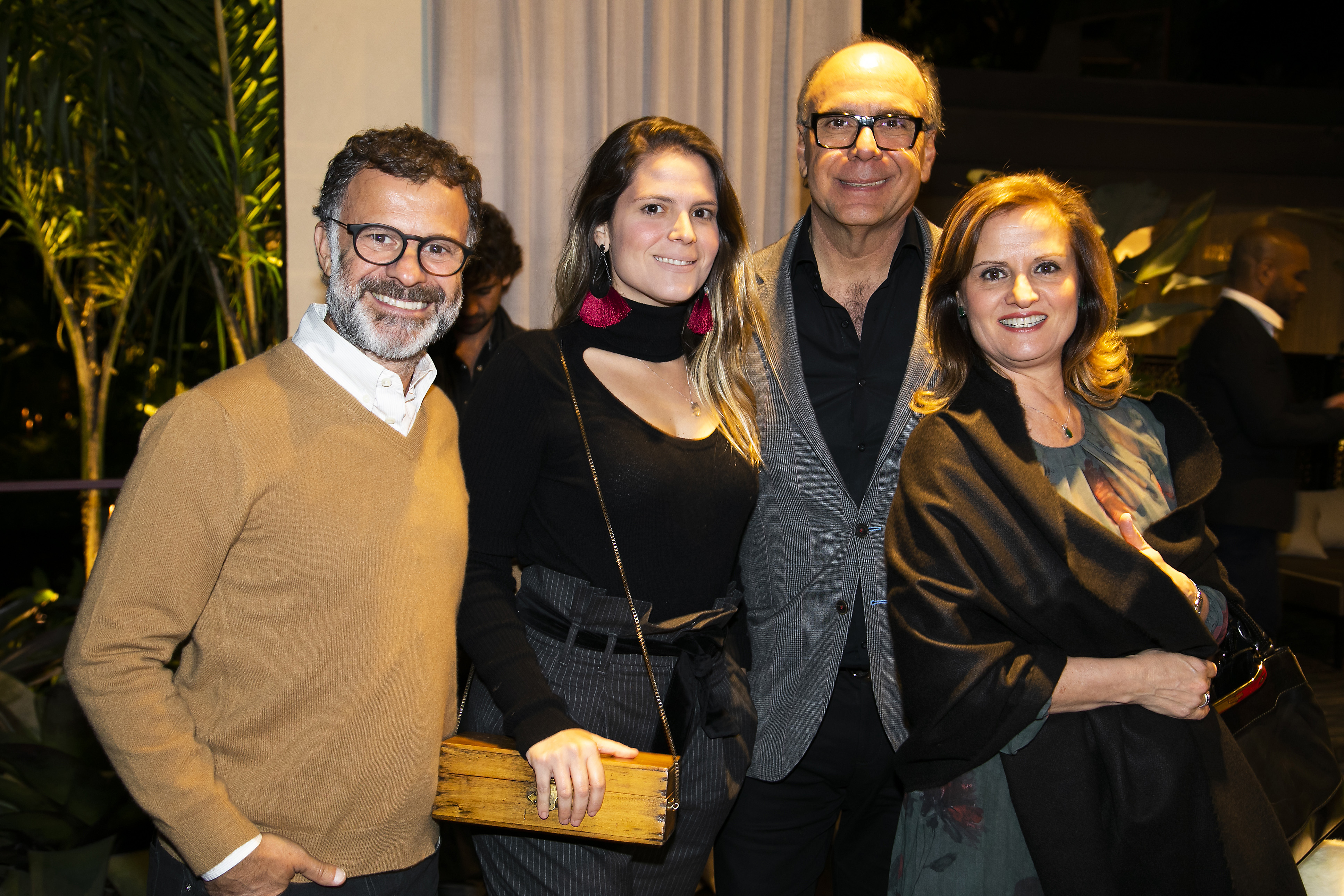 Beto Figueiredo, Paloma, Katia e Arnaldo Danemberg