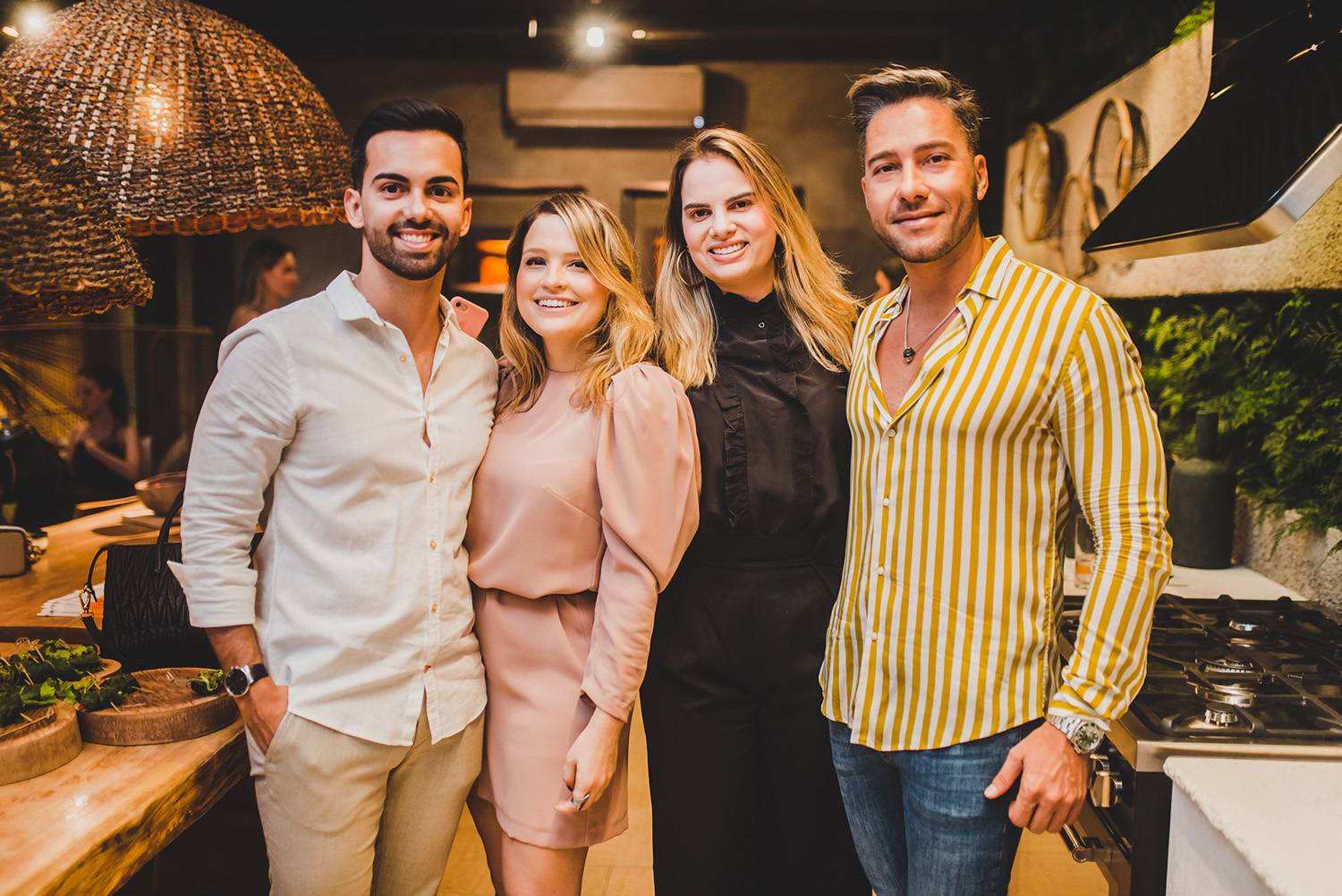 Bruno Porto, Debora Lacerda, Nathalia Reis e Rafael Godoy.