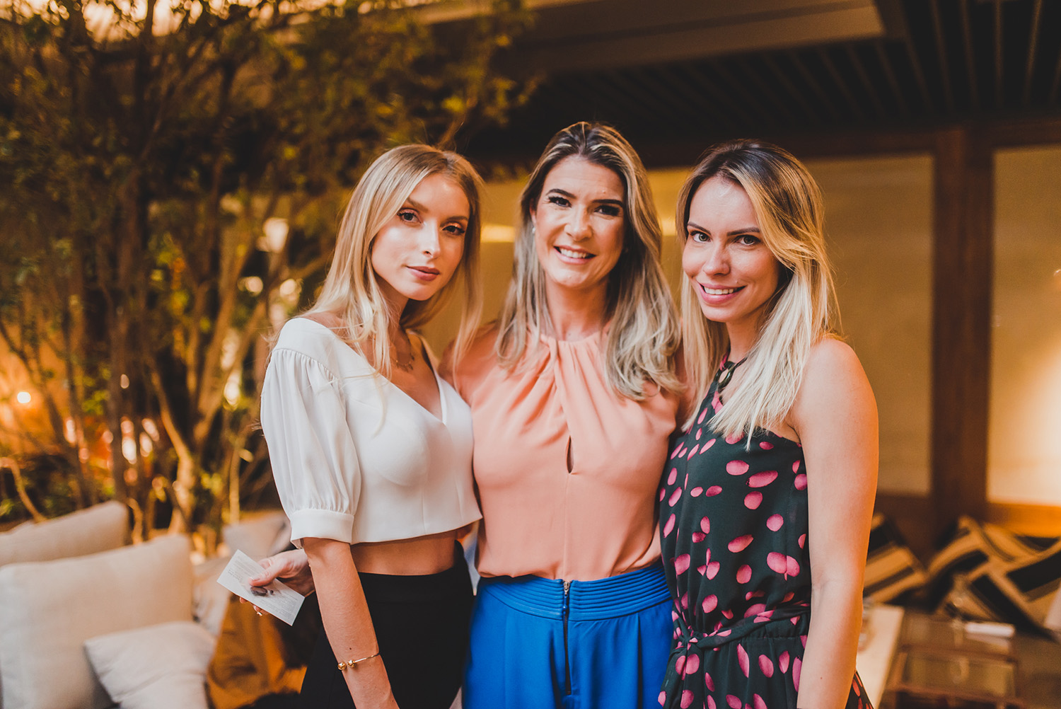 Flay Leite, Renata Queiroz e Fernanda Leão.