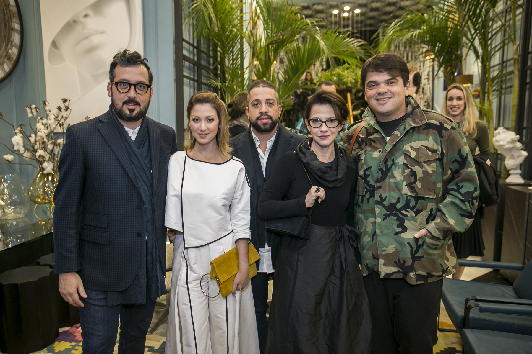 Eduardo Faleiro, Luisa Jorda, Philip Martins, Juliana Grillo e Rafa Alves