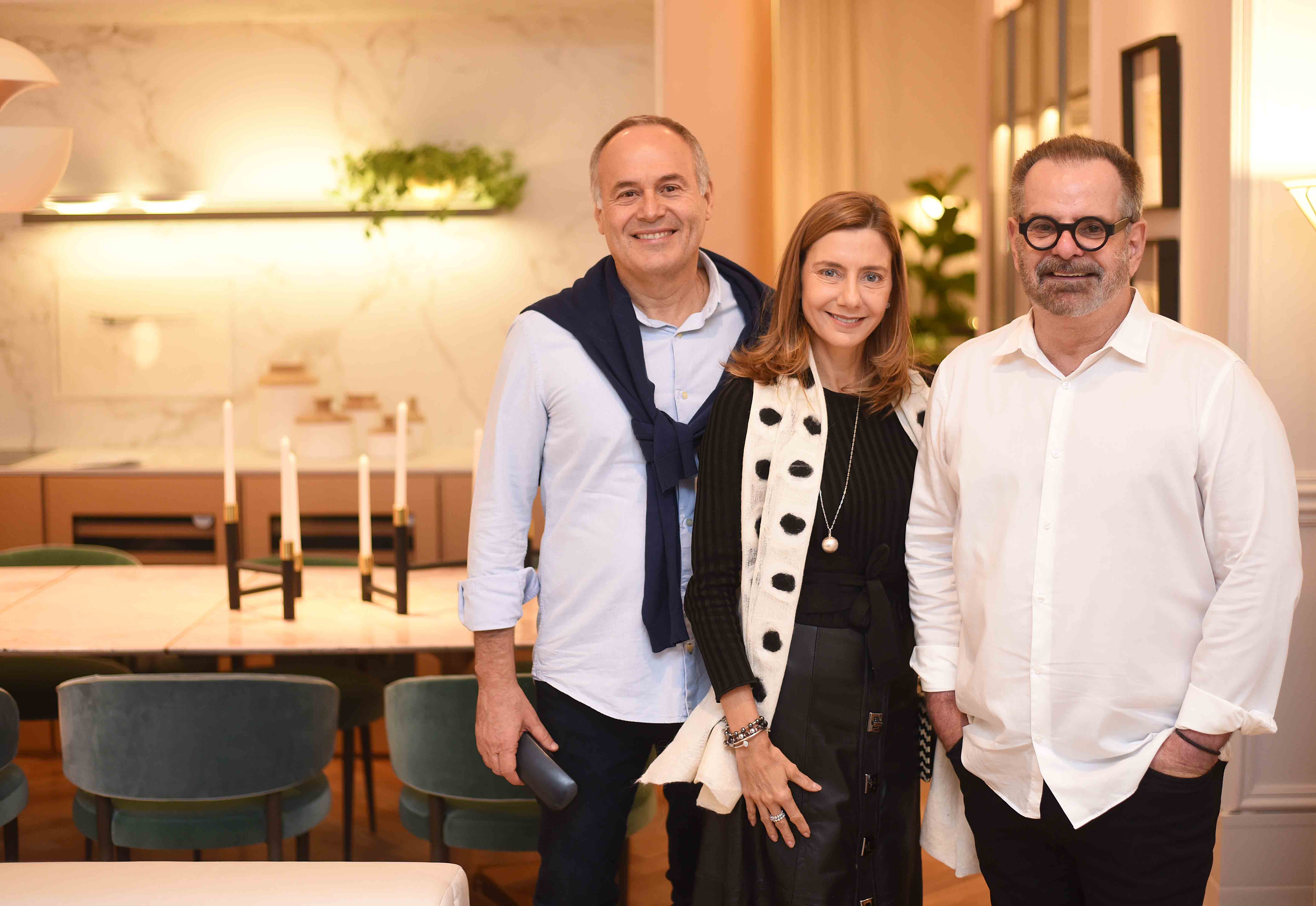 Gian Franco Ronchi, Fernanda Marcolini e Eduardo Machado