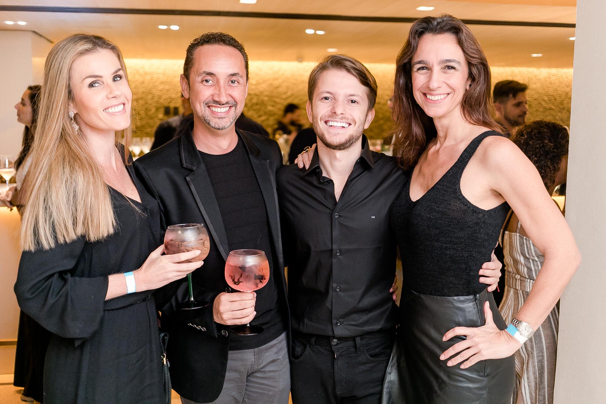 Juliana Neves de Castro, Emerson Araujo, Victor Niskier e Mabel Graham