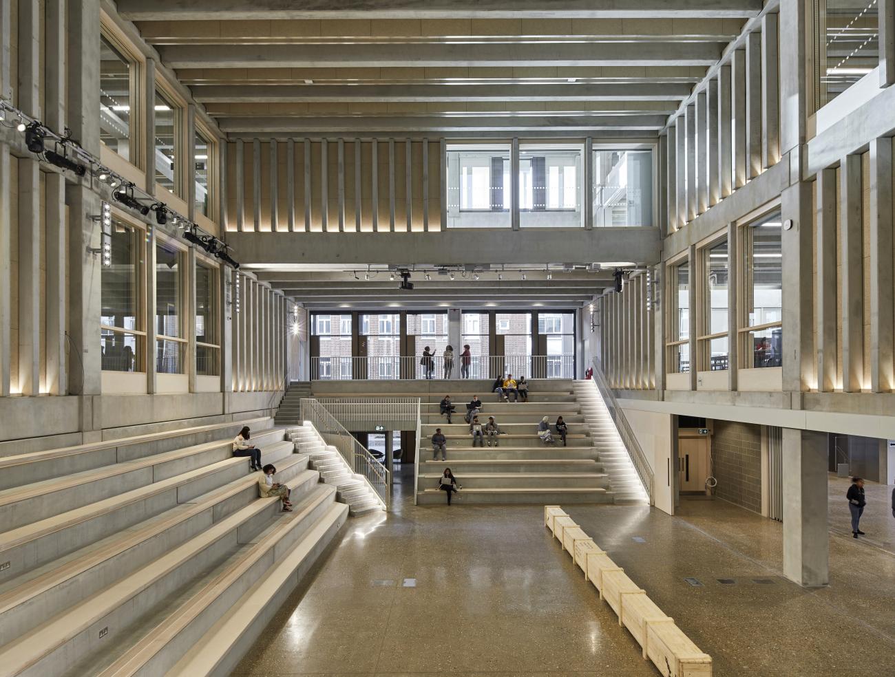 Town House Building, na Universidade de Kingston, em Londres, Reino Unido.