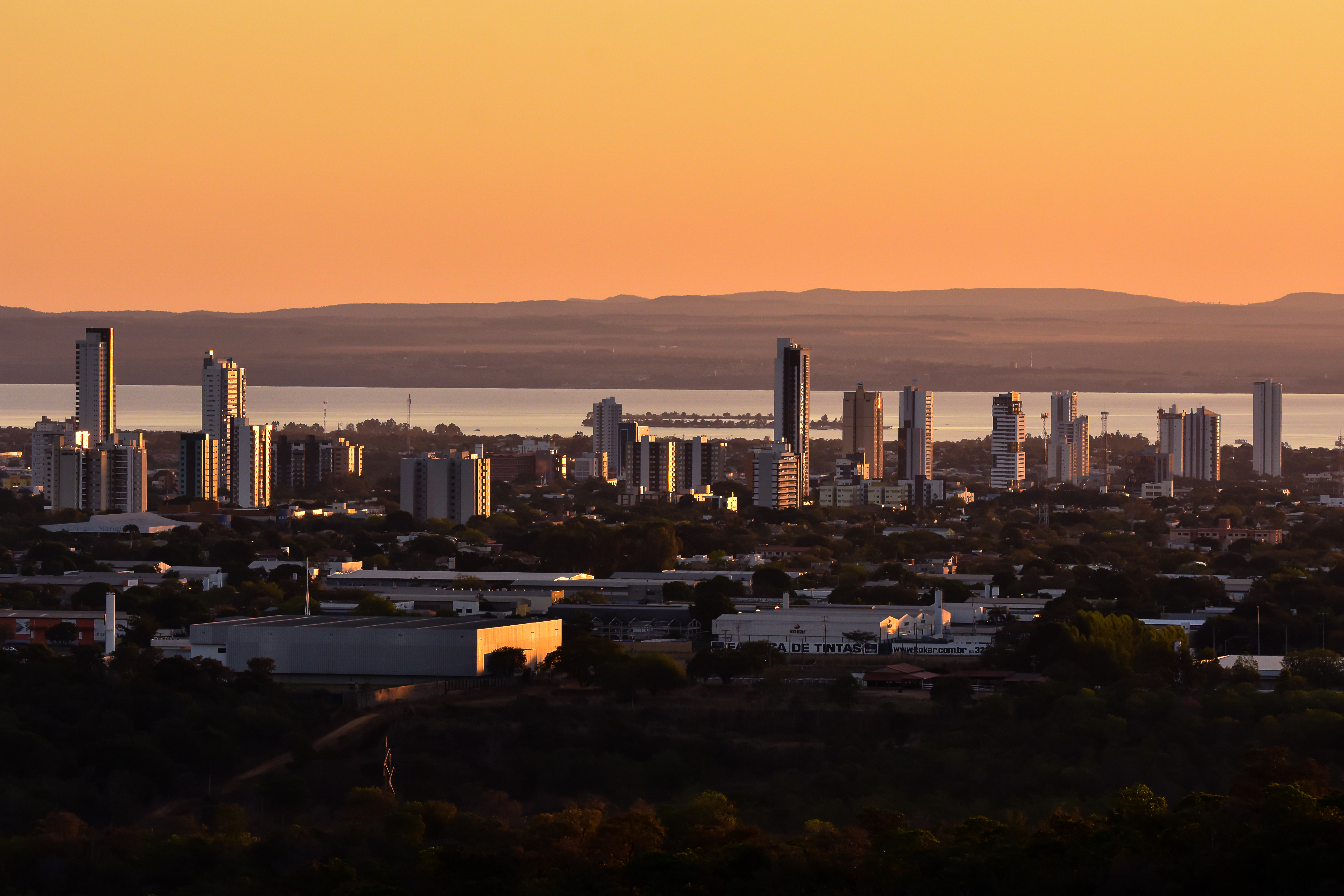 Palmas,,Capital,Of,The,State,Of,Tocantins,,In,The,Late