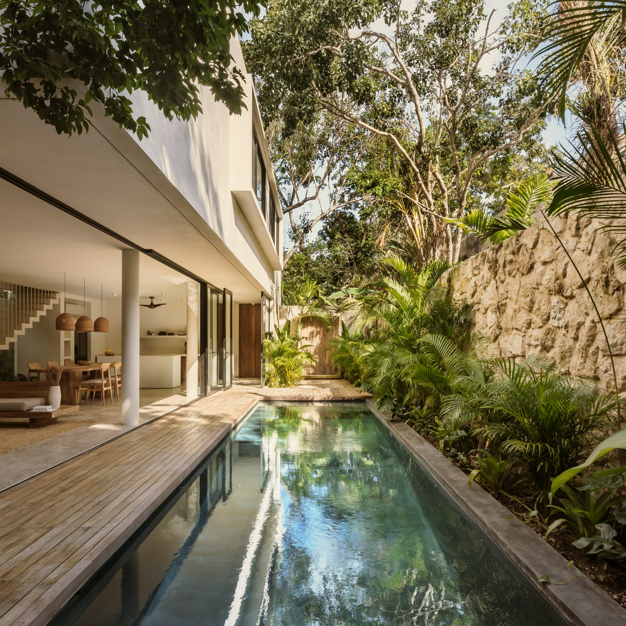 casa areca co-lab tulum méxico arquitetura jardim