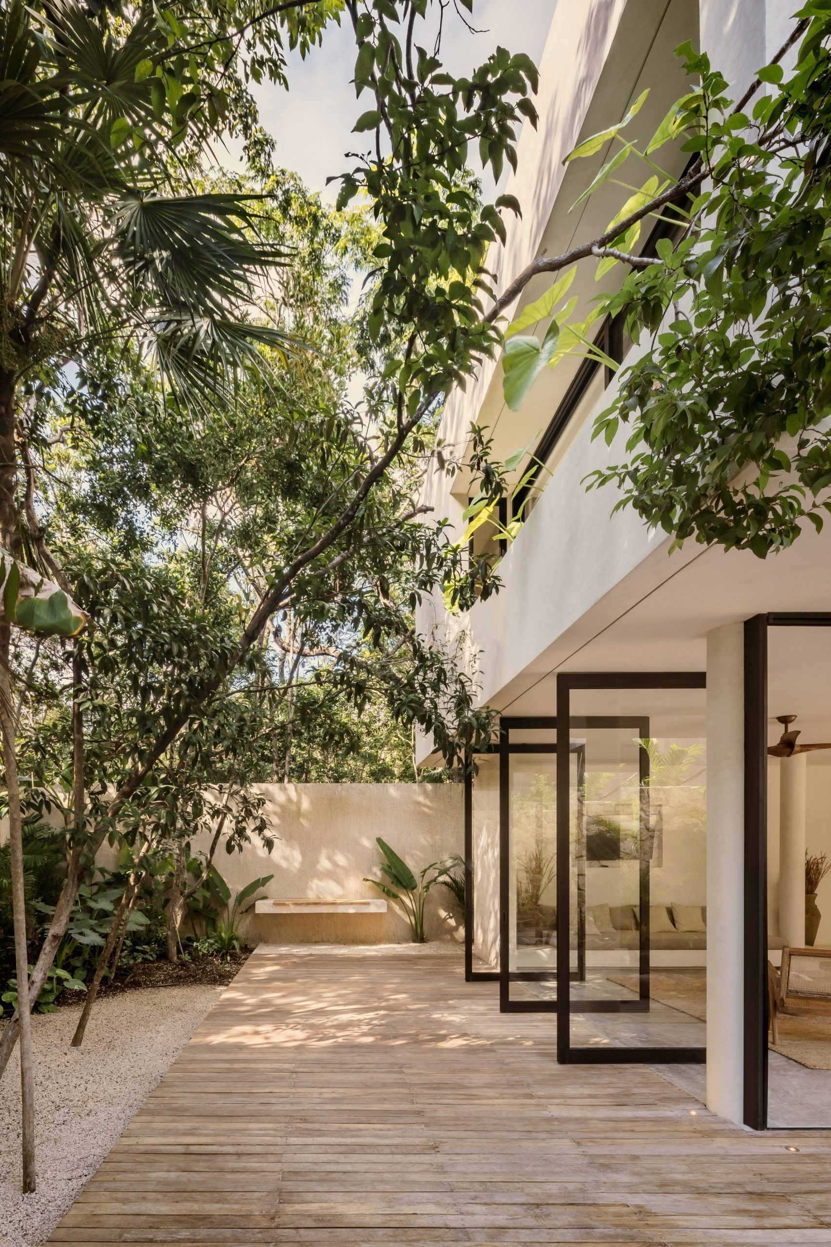 casa areca co-lab tulum méxico arquitetura jardim