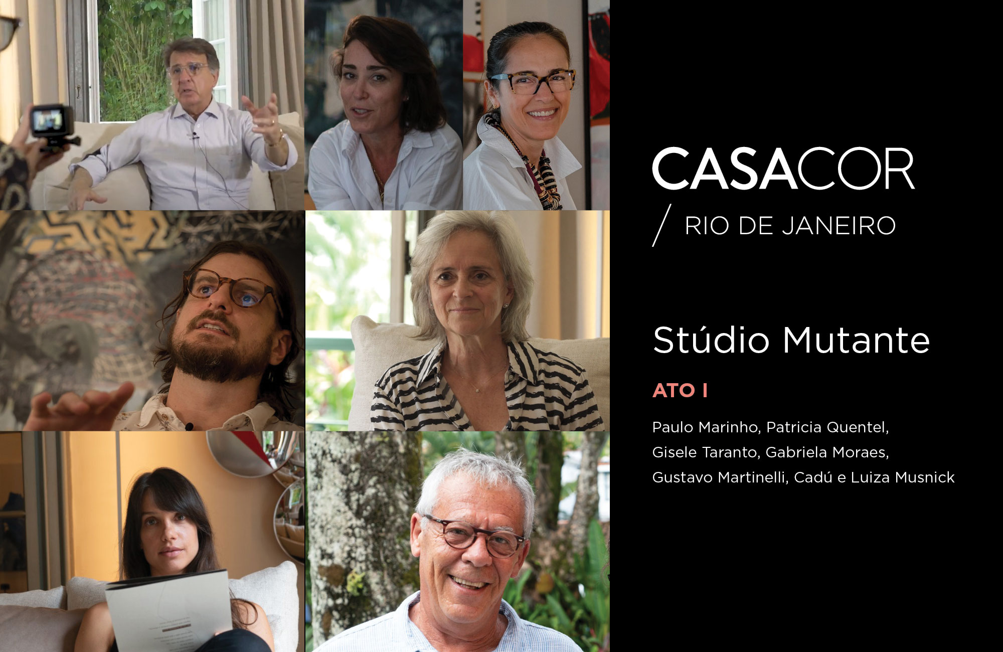 casacor rio de janeiro 2021 digital youtube living mutante studio mutante série de vídeos