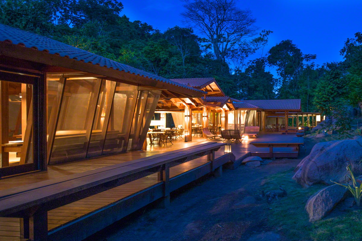 Cristalino Lodge hotel sustentável na Amazonia