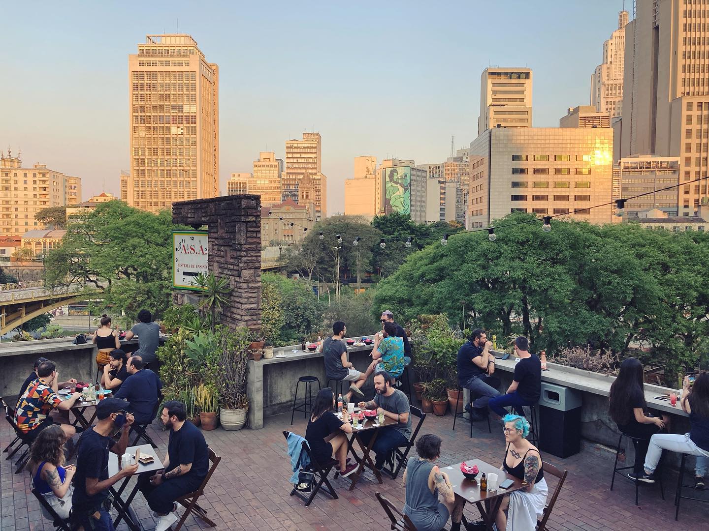 bar; restaurante; são paulo; centro; brinks; vista