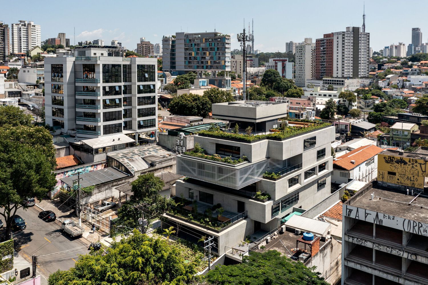 FGMF Arquitetos; edificio girasol; são paulo; arquitetura;