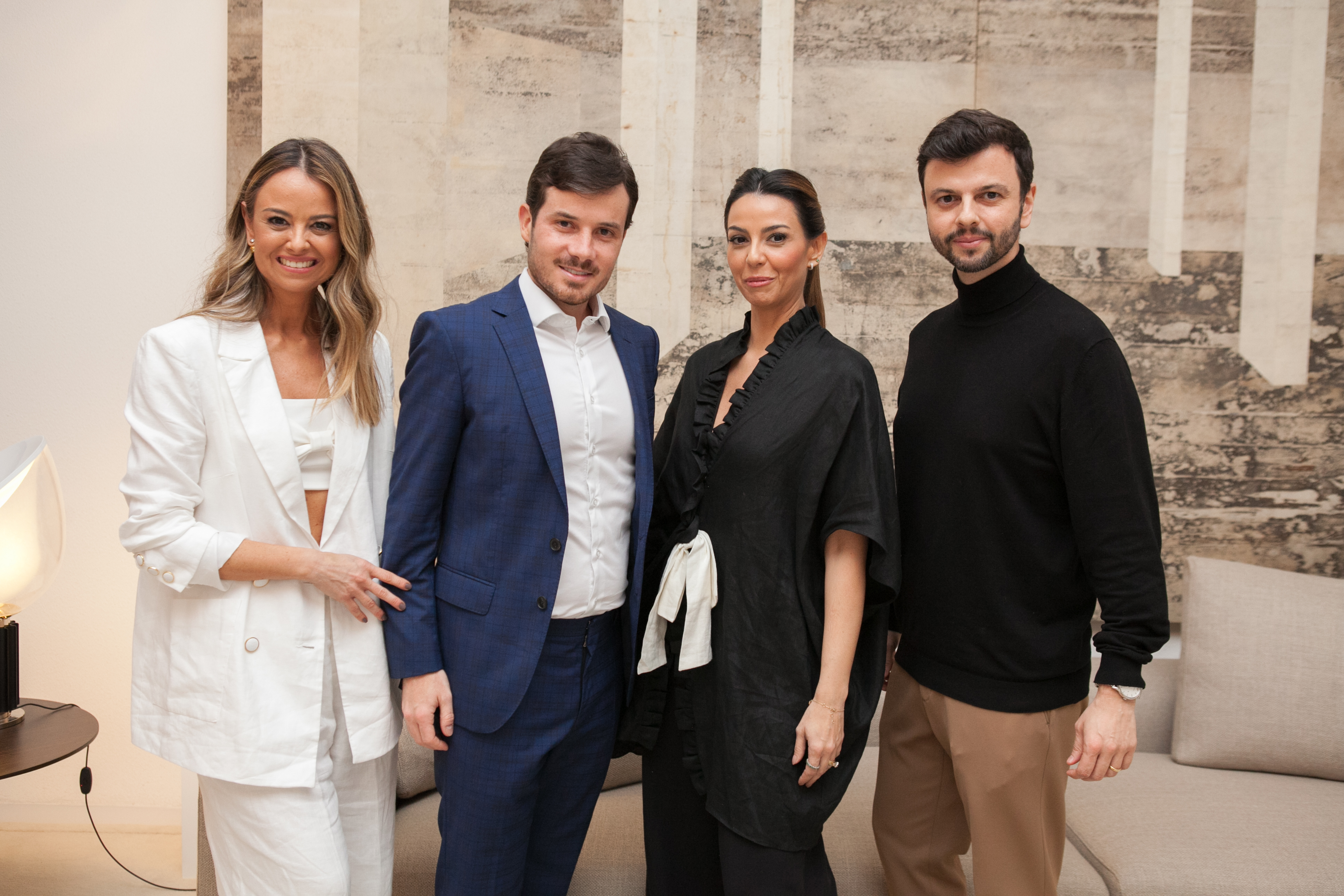 Lídia Maciel, André Secchin, Laura Maciel e Leandro Maciel