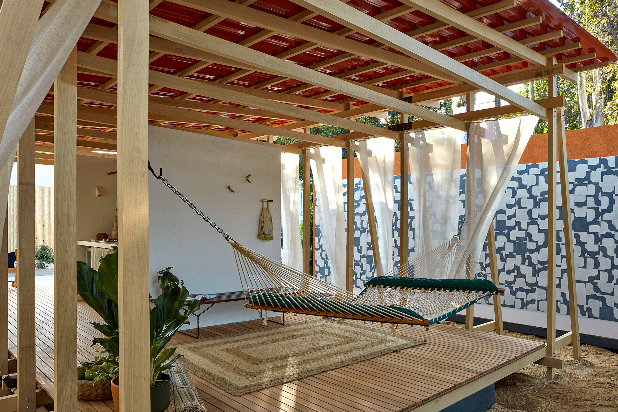 Menção honrosa: Pavilhão Praia, de Aberta arquitetura.