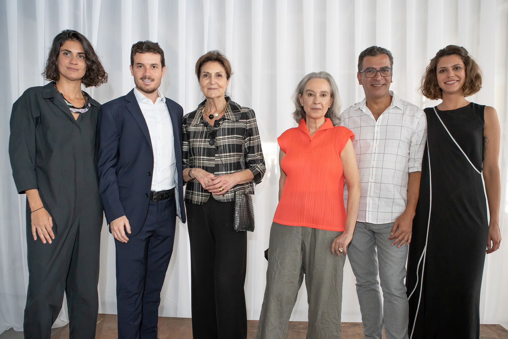 Marcela Petrus, André Secchin, Cris Ferraz, Lívia Pedreira, Pedro Ariel e Thais Francosky.