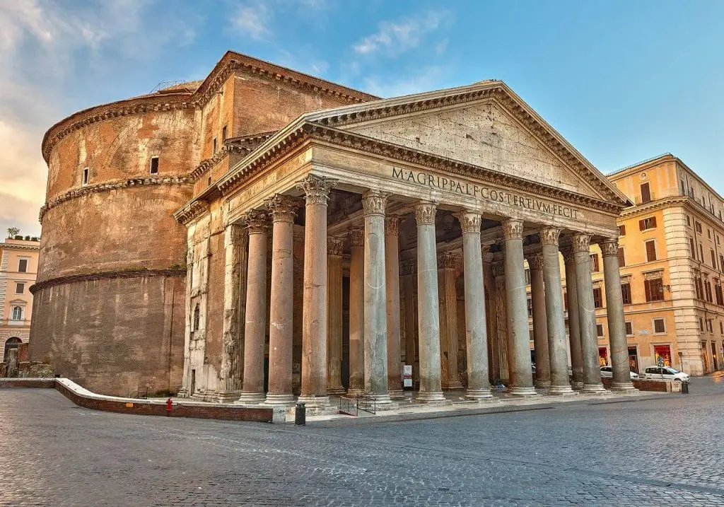 8º) Panteão de Roma - Itália