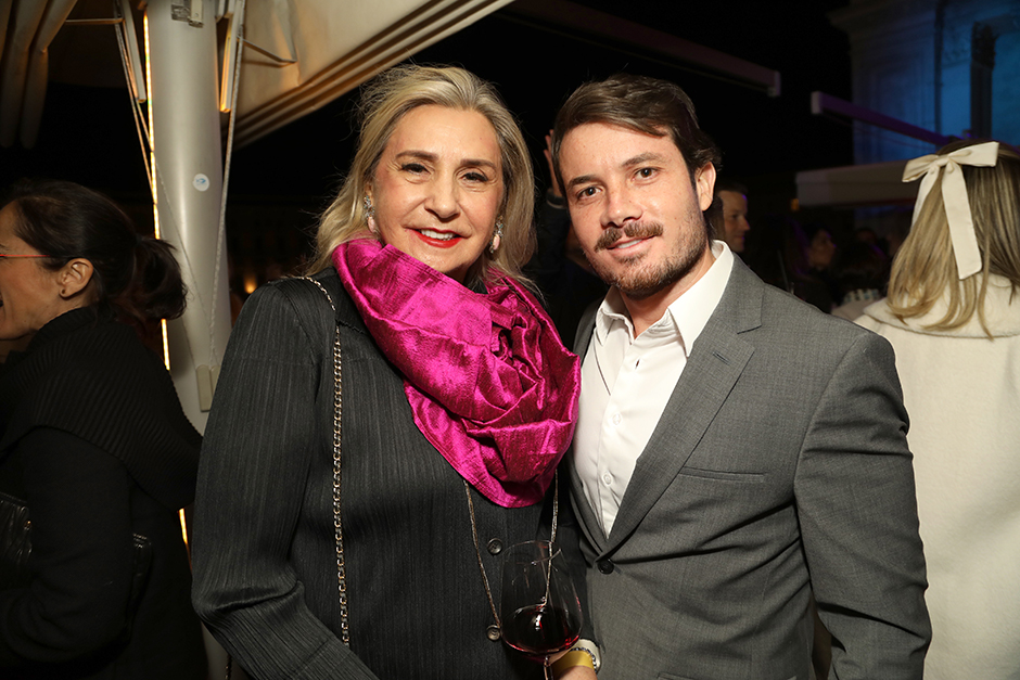 Ione Fiuza e André Secchin