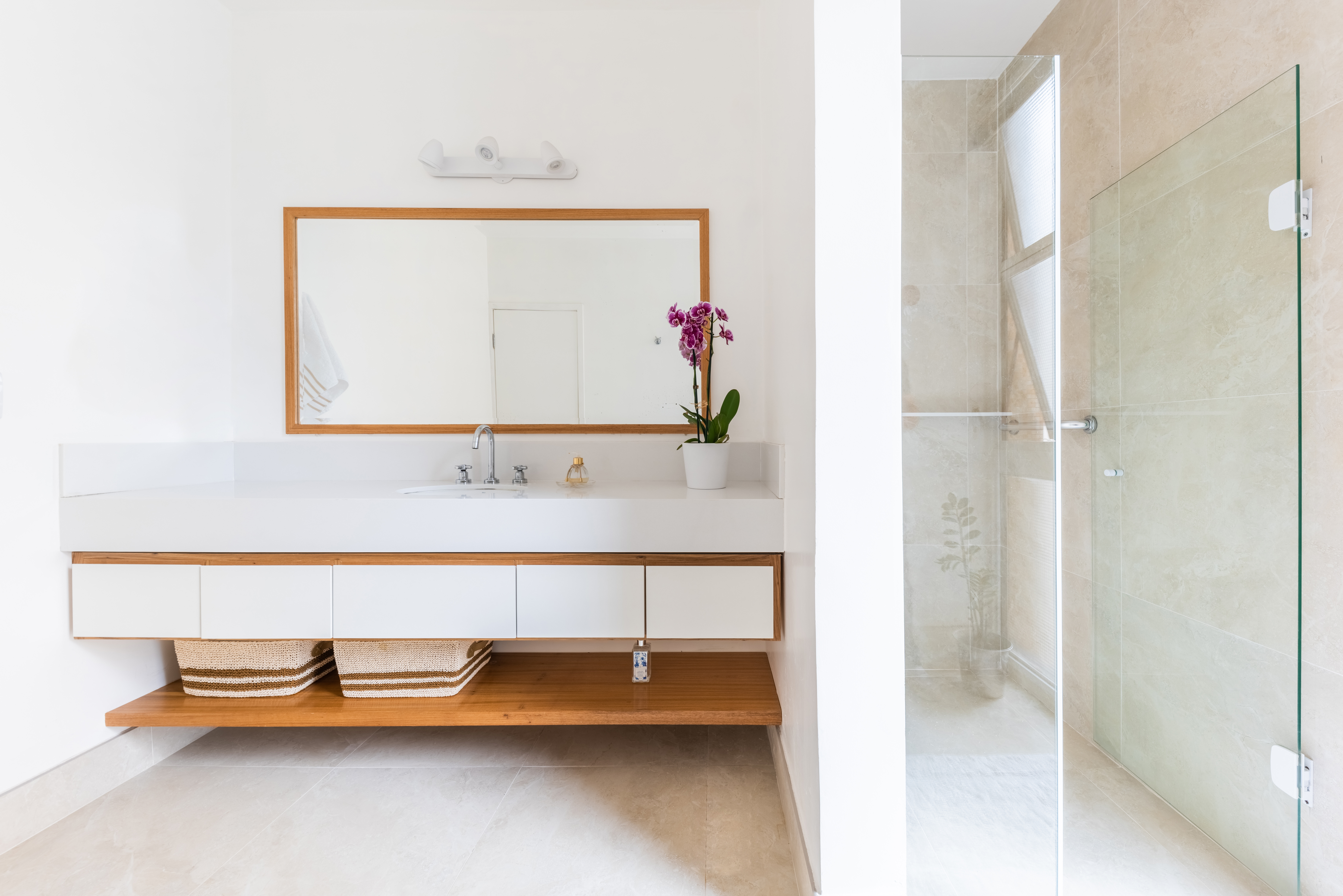 Banheiro - Apartamento Sergipe - Luis Canepa Arquitetos