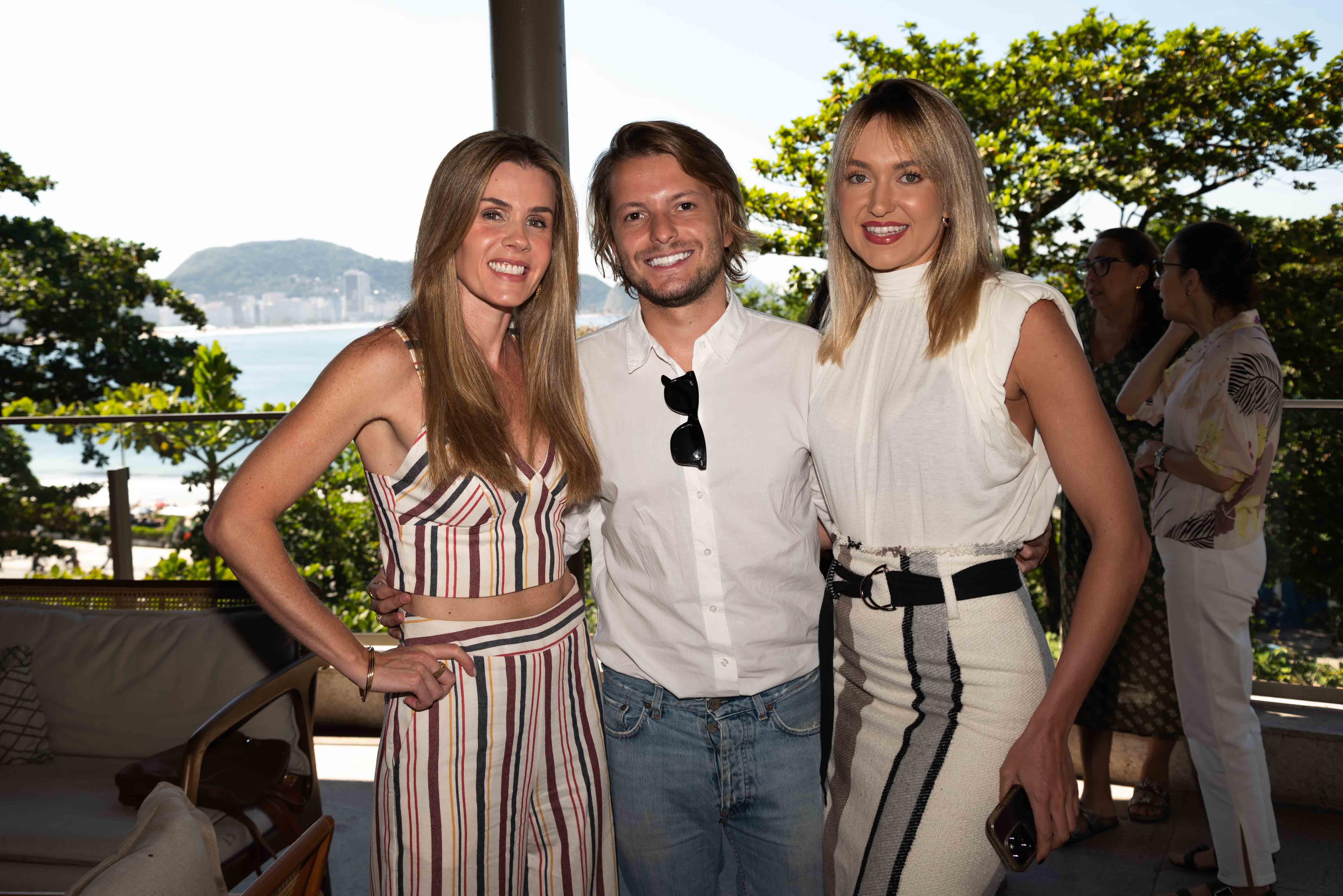 Juliana Neves, Victor Niskier e Mariana Monnerat.