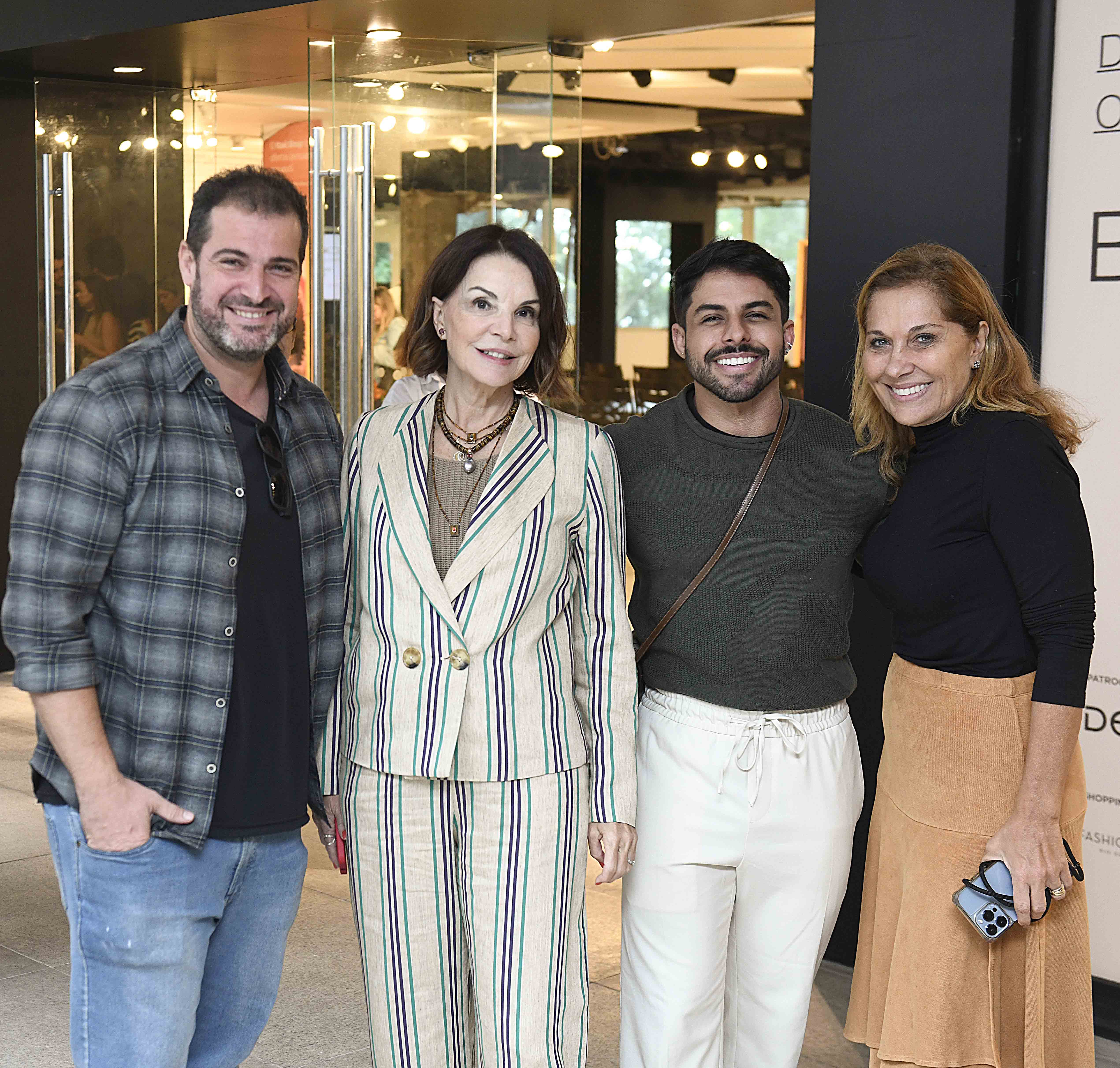 Cadé Marino, Patricia Mayer, Rodrigo Coelho e Bebel Sampaio.