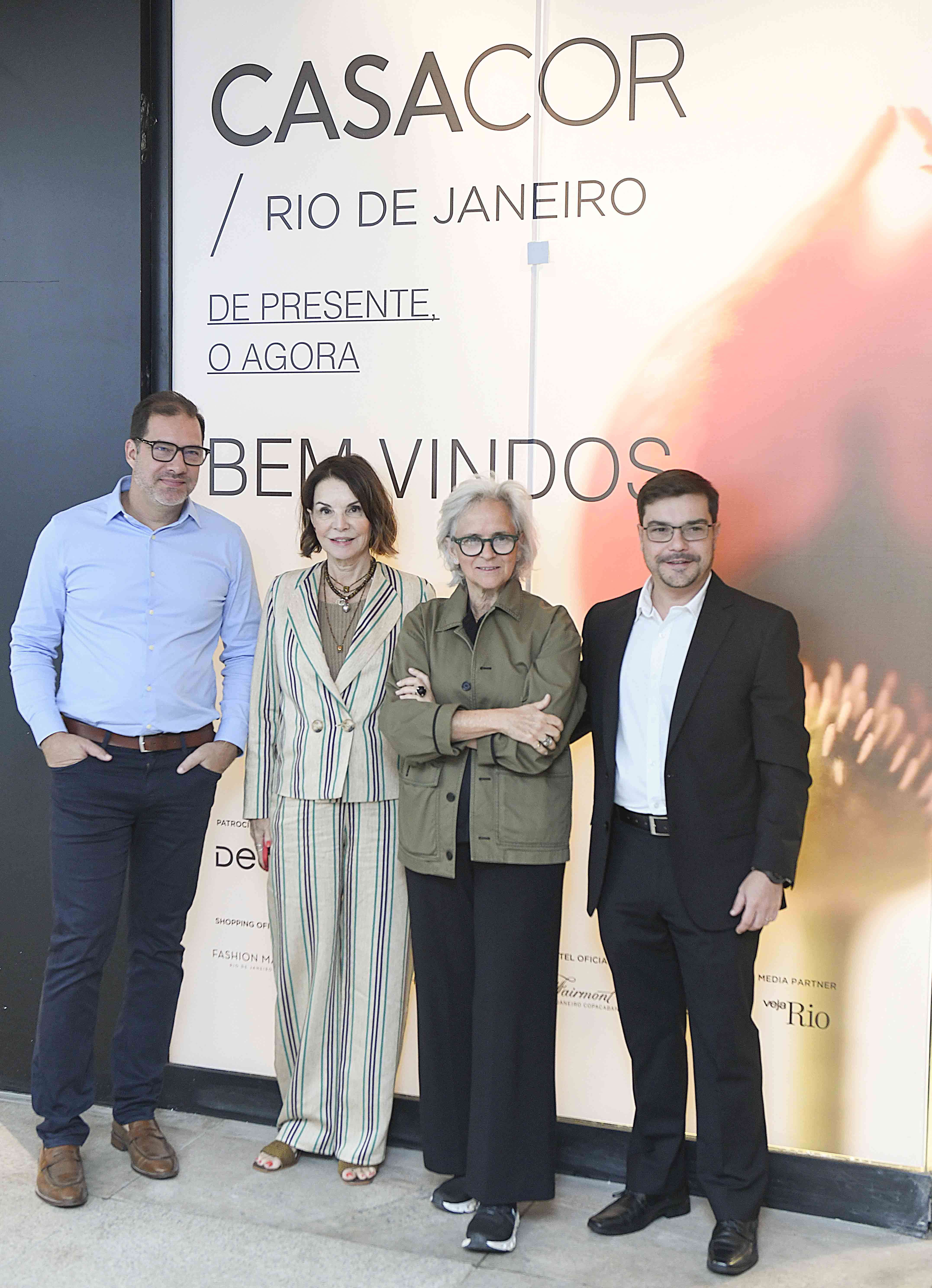 Frederico Kessler, Patricia Mayer, Patricia Quentel e Luiz Siqueira.